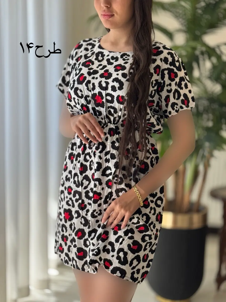 پیراهن کوتاه عروسکی کد1972