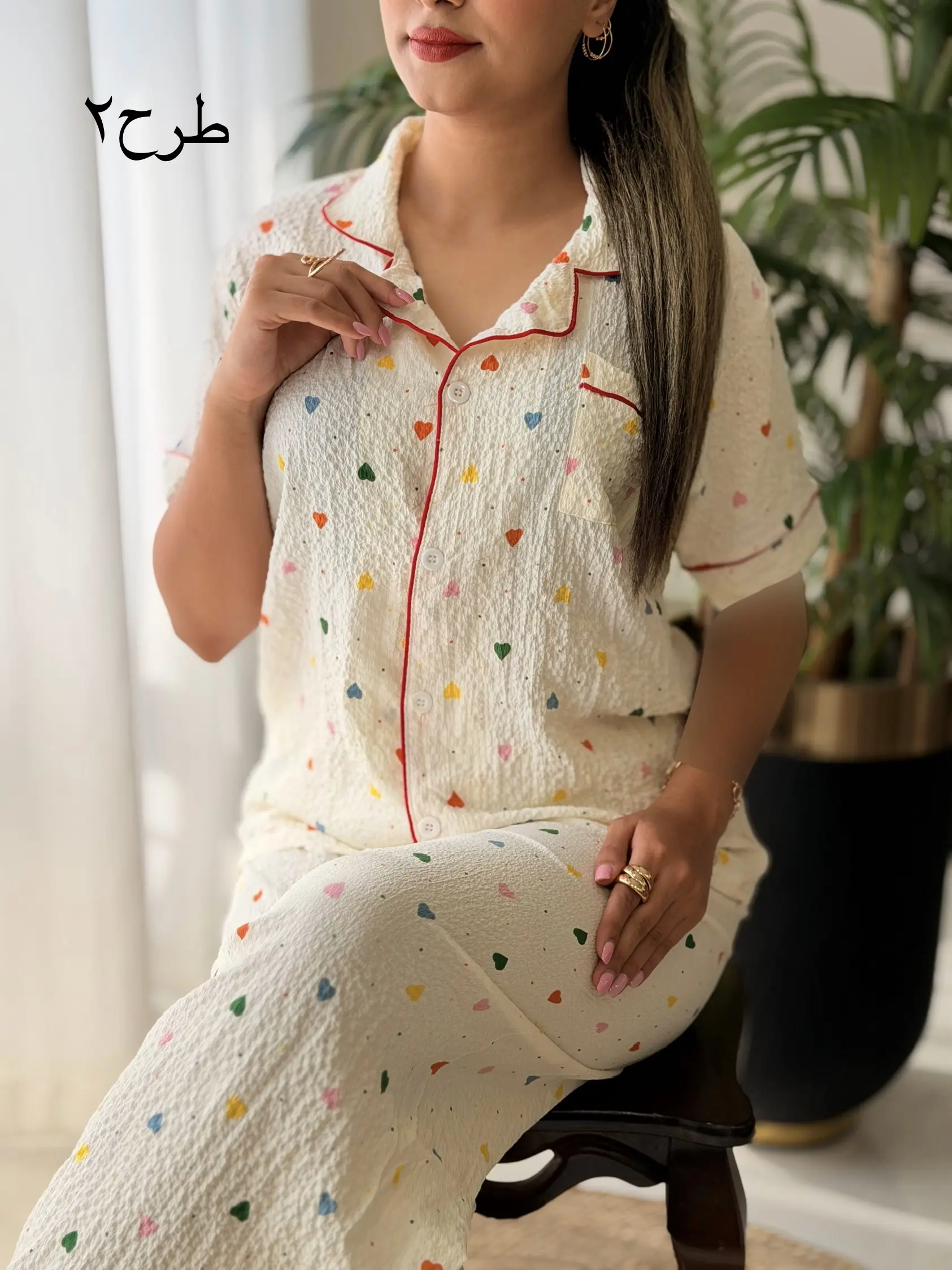 ست تیشرت شلوار وارداتی کد2689