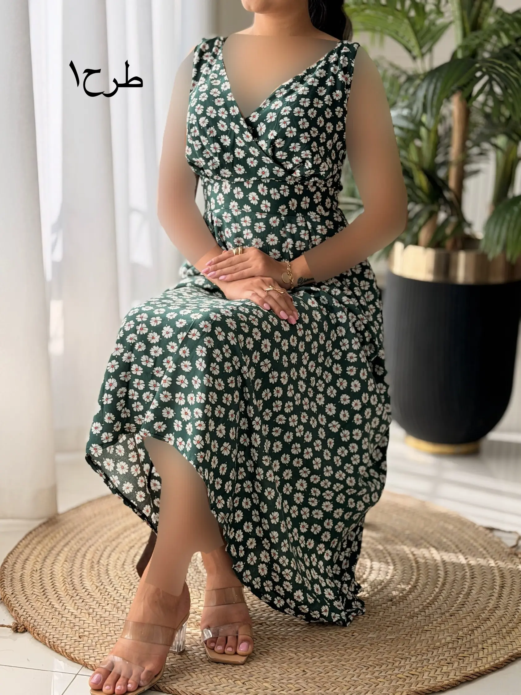 پیراهن چپ و راستی آتوسا کد2697