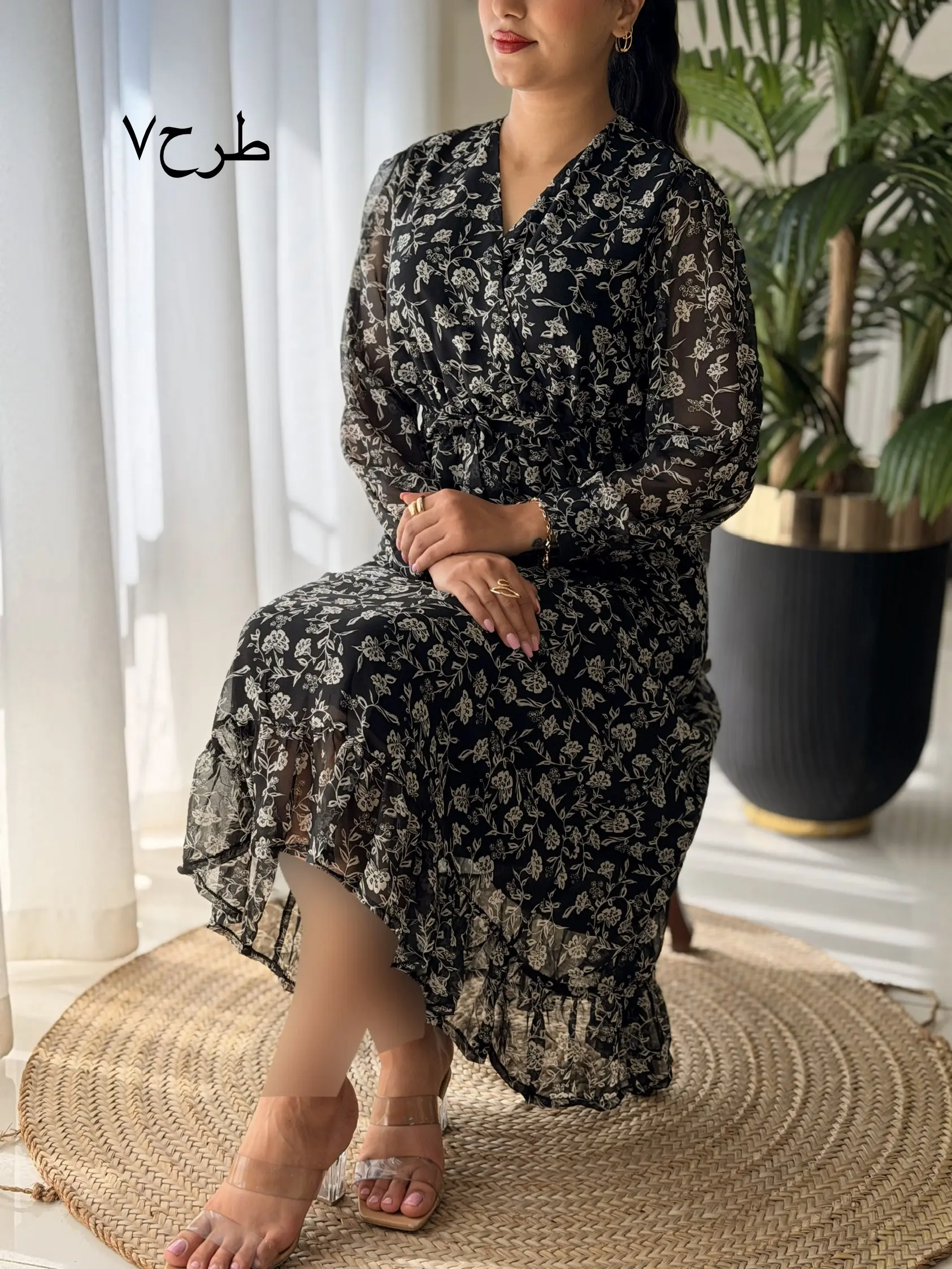 پیراهن چپ و راستی آستردار کد2693