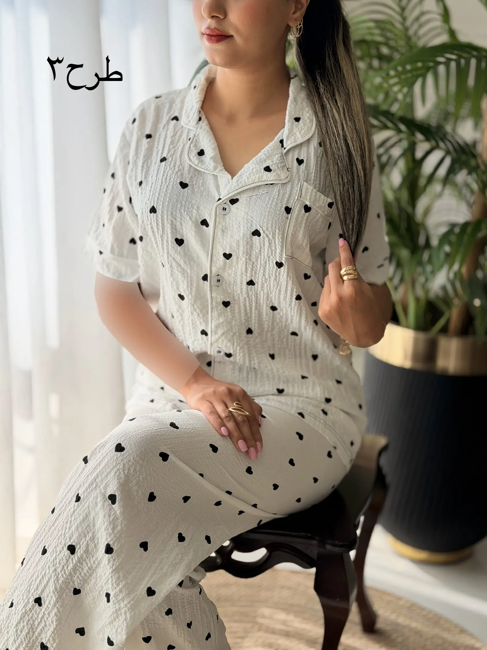 ست تیشرت شلوار وارداتی کد2689