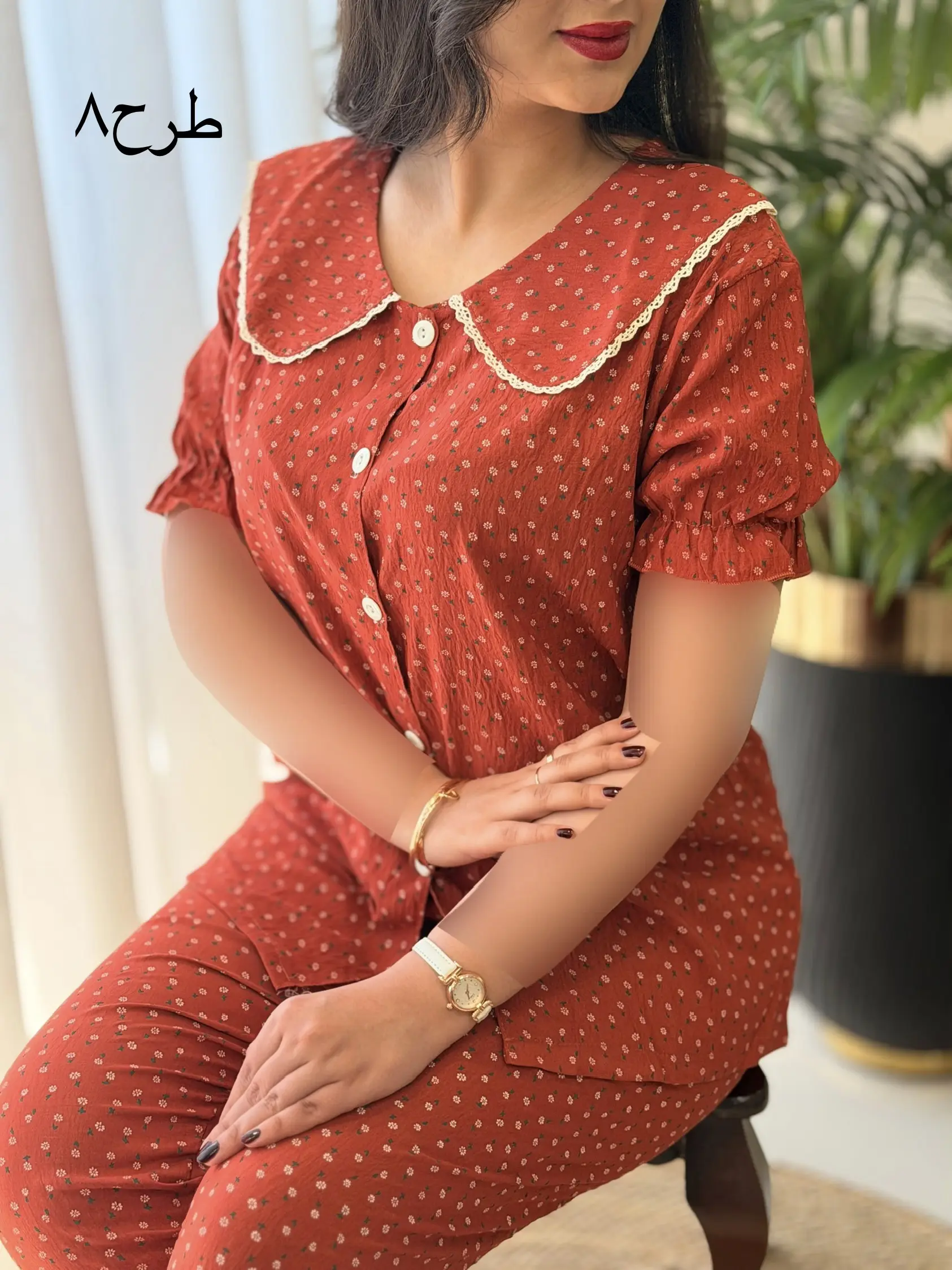 ست بلوز شلوار وارداتی کد2662