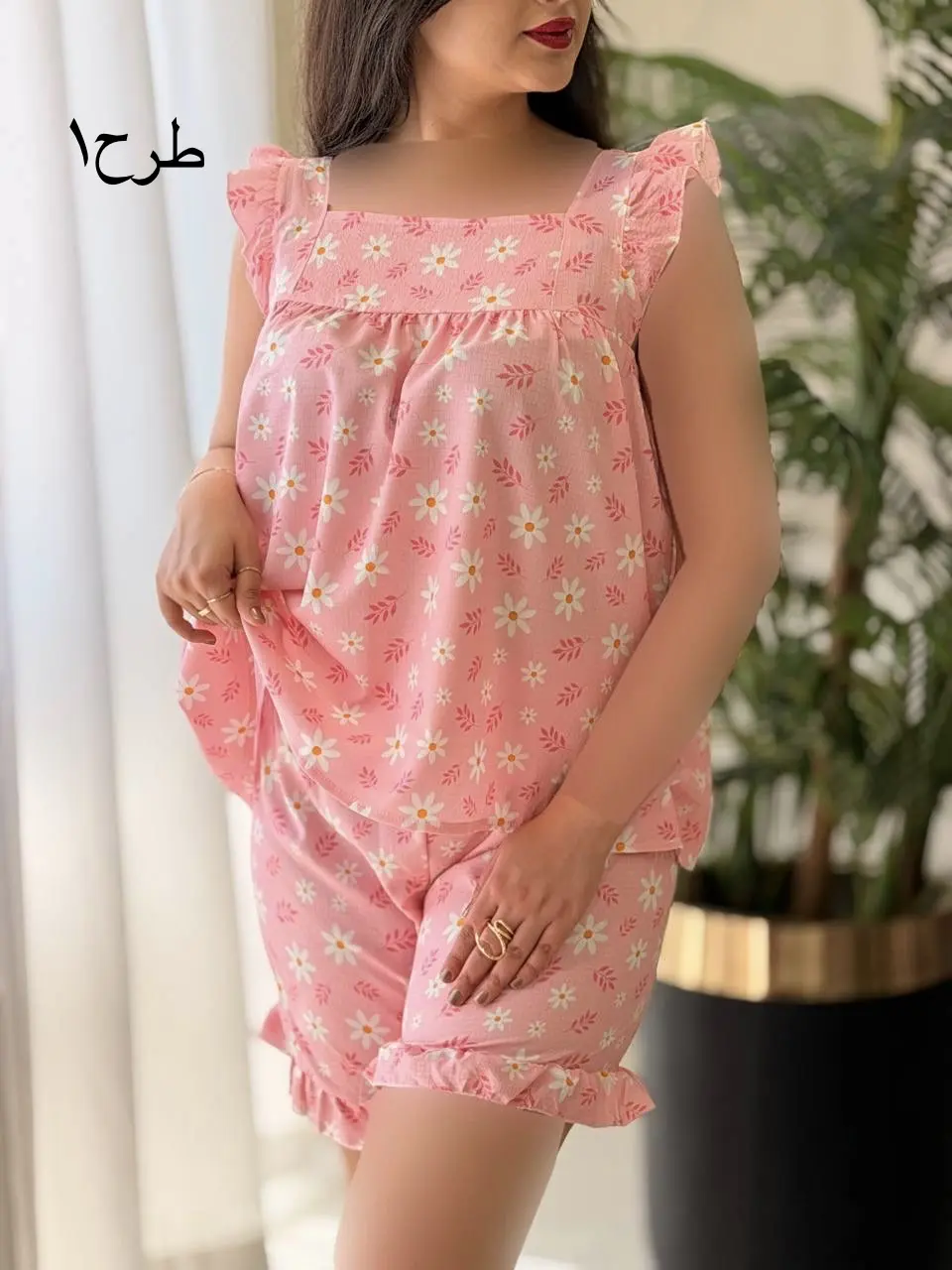ست تاپ شورتک عروسکی کد2670