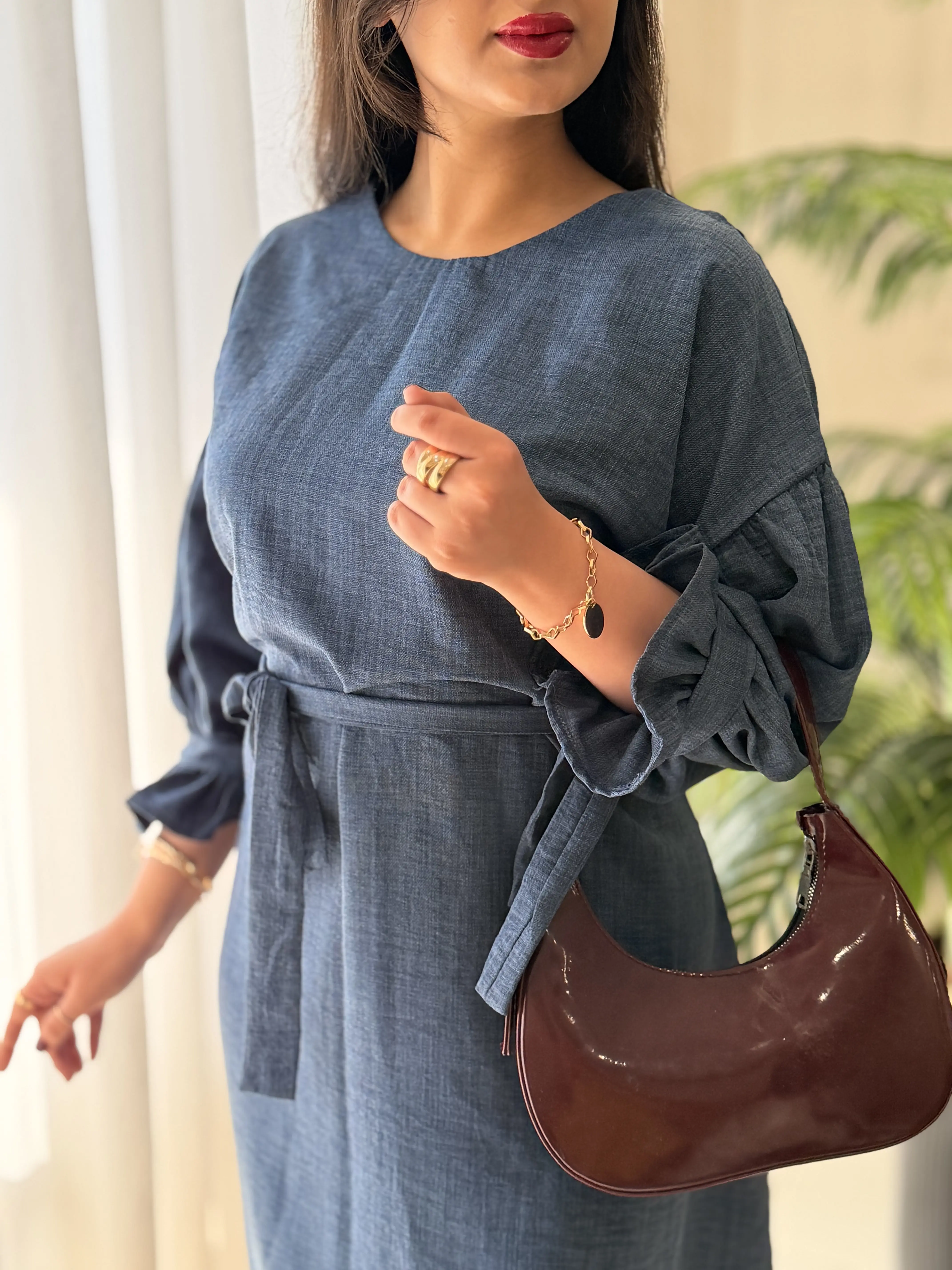 پیراهن بلند نسترن کد2682