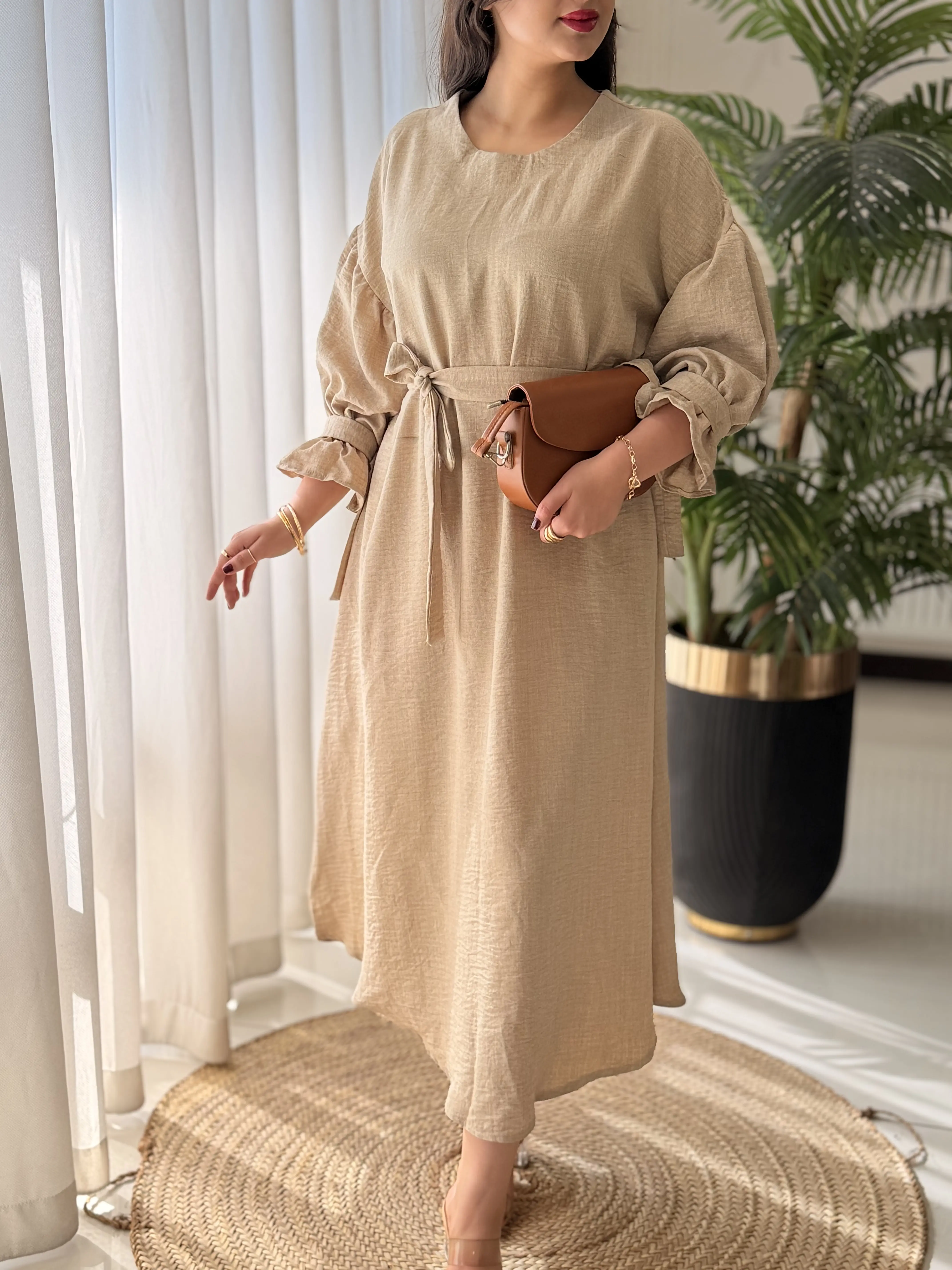پیراهن بلند نسترن کد2682