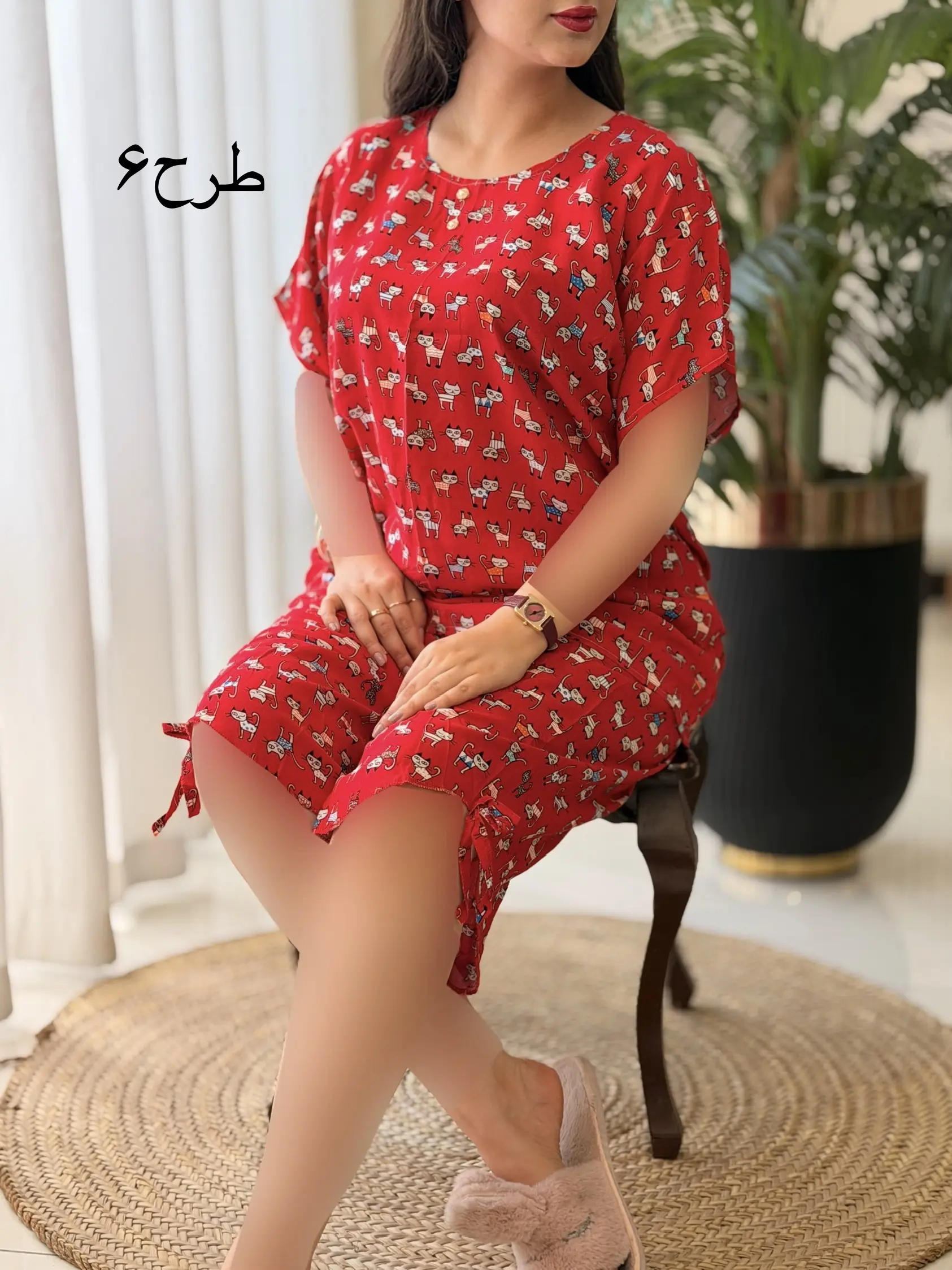 ست تیشرت شلوارک برمودا کد2645