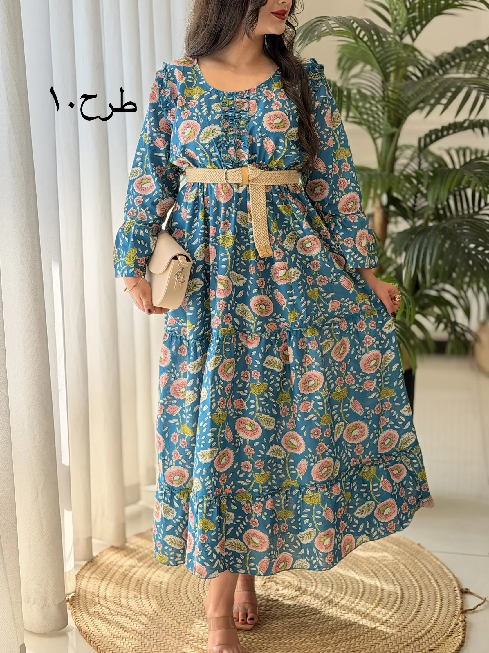 پیراهن بلند عروسکی کد2650