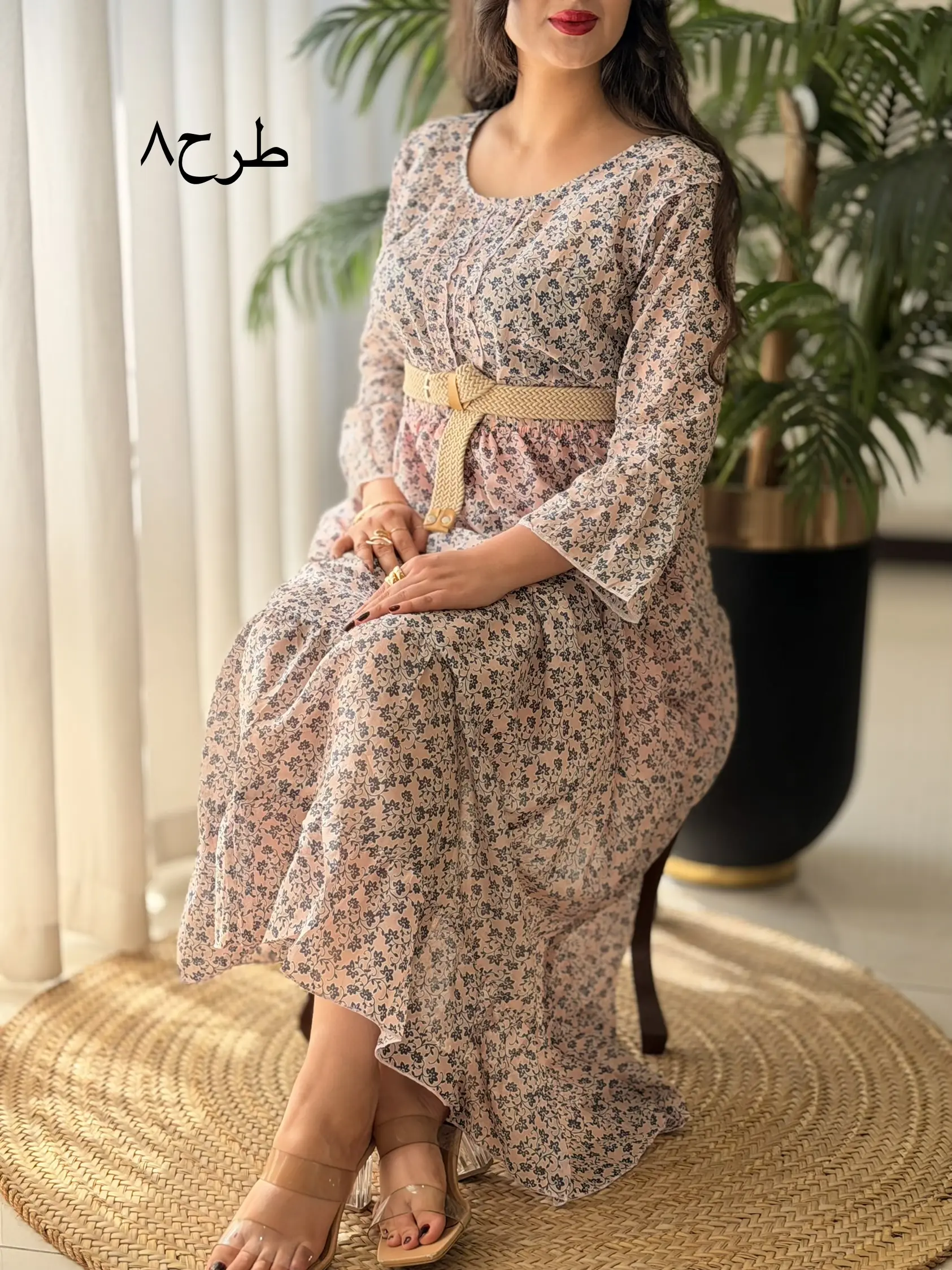 پیراهن بلند عروسکی کد2650