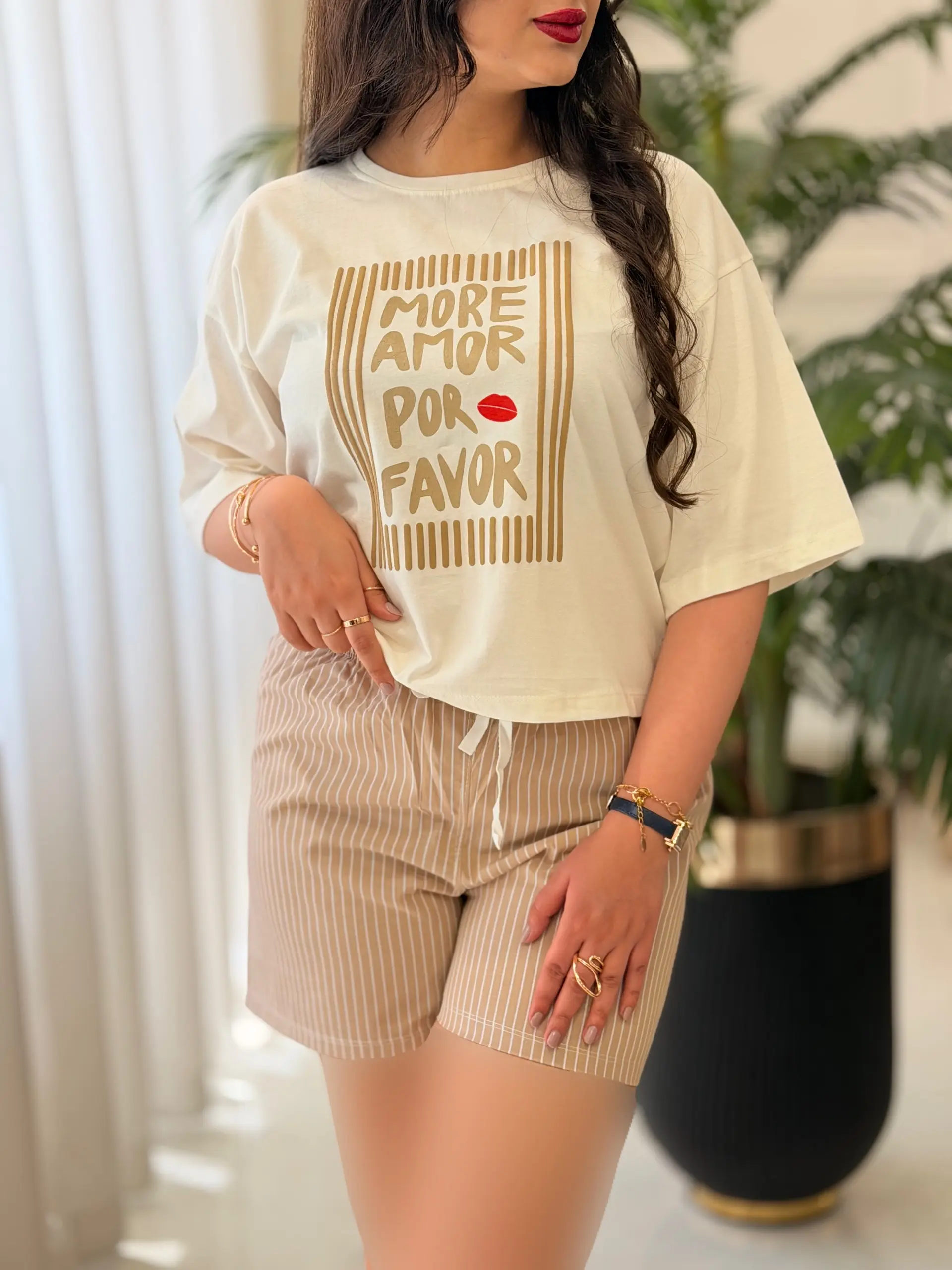 ست تیشرت شورتک نخپنبه کد2642