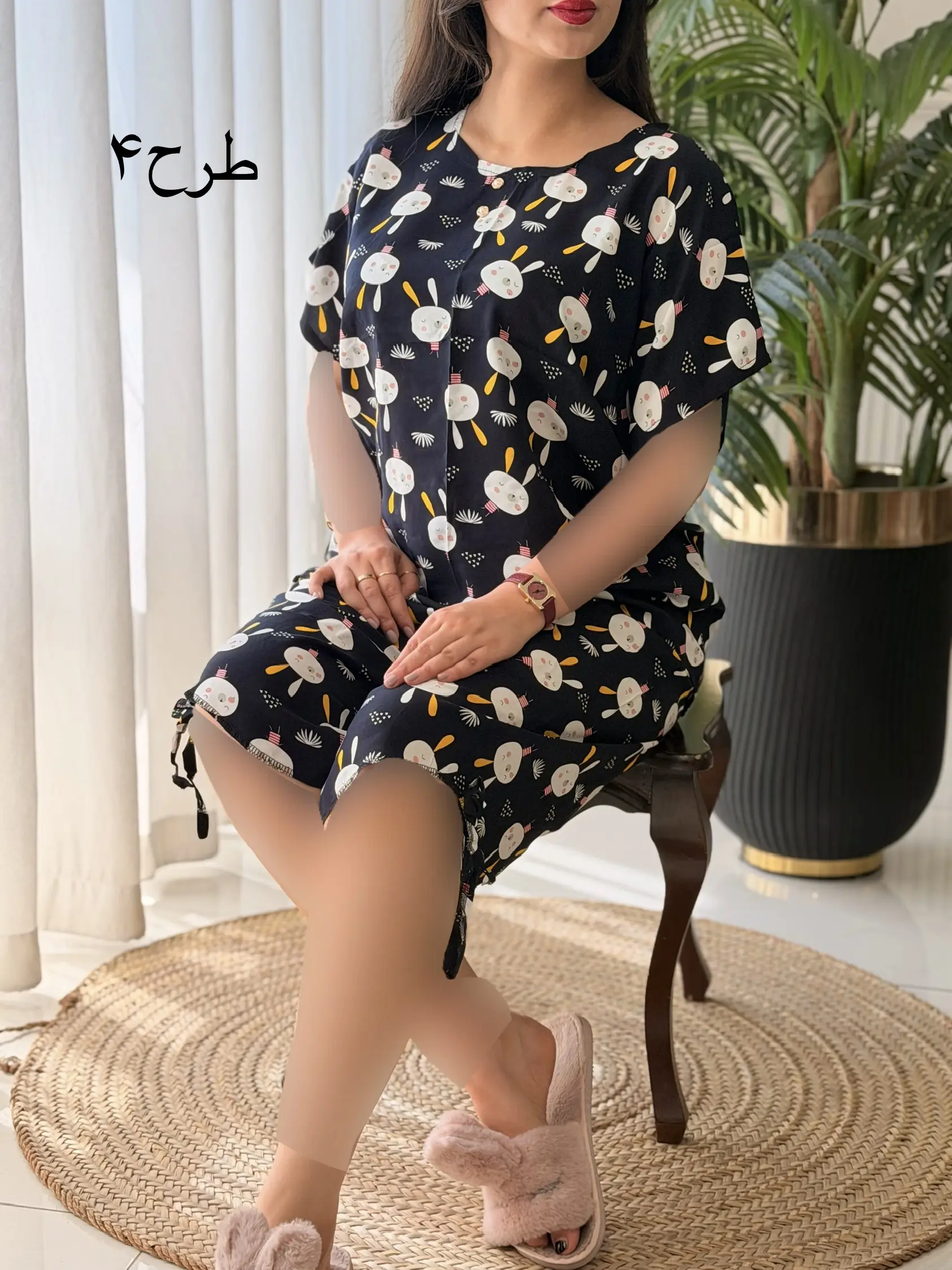 ست تیشرت شلوارک برمودا کد2645