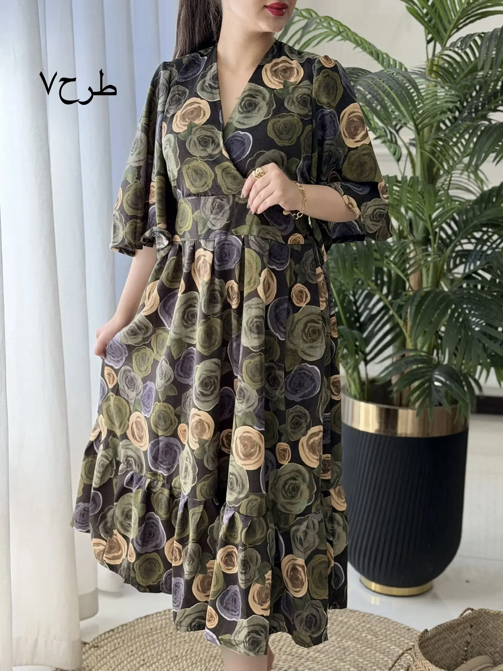 پیراهن چپ و راستی لیارا کد2675