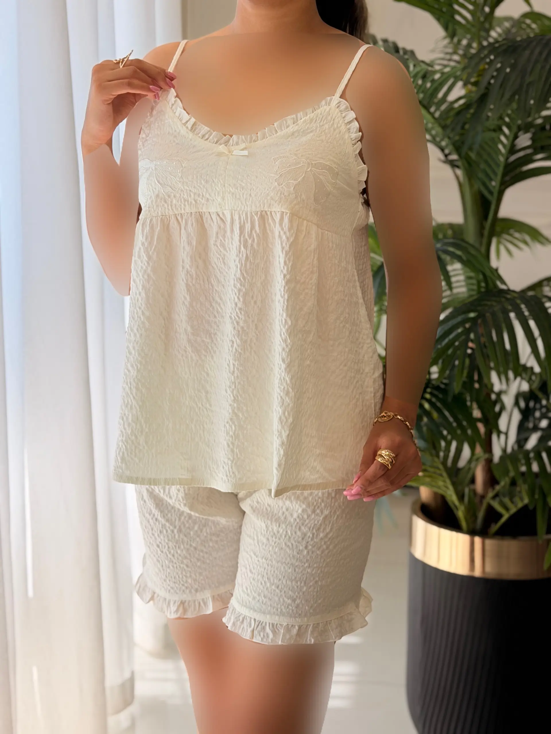 ست تاپ شورتک عروسکی کد2711