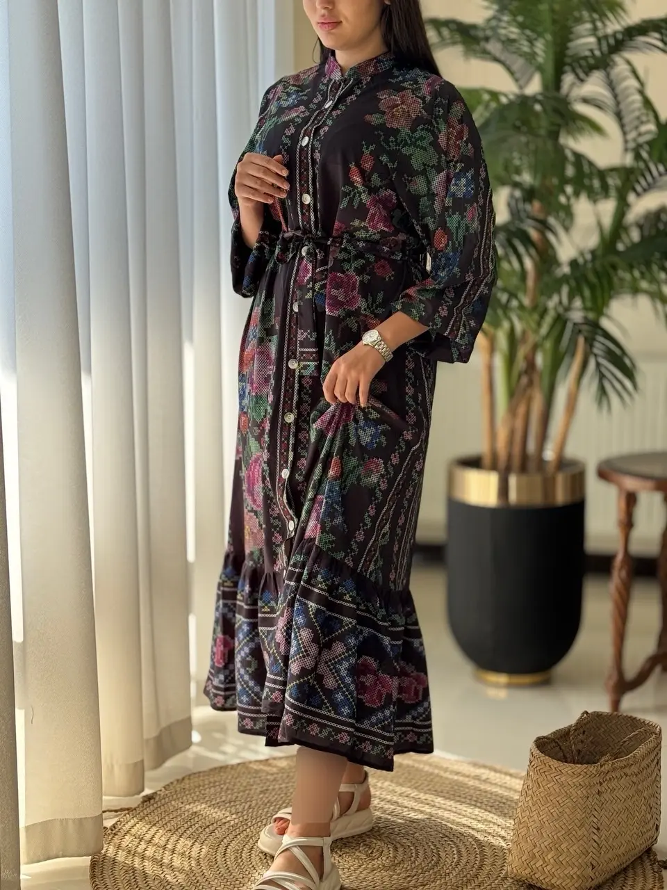 پیراهن شماره دوزی کد2127