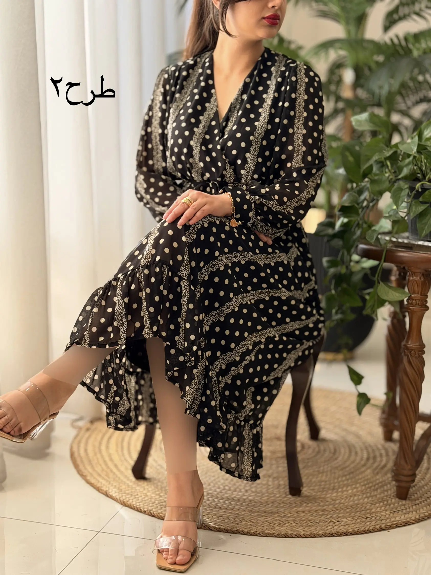 پیراهن حریر آوا کد2537