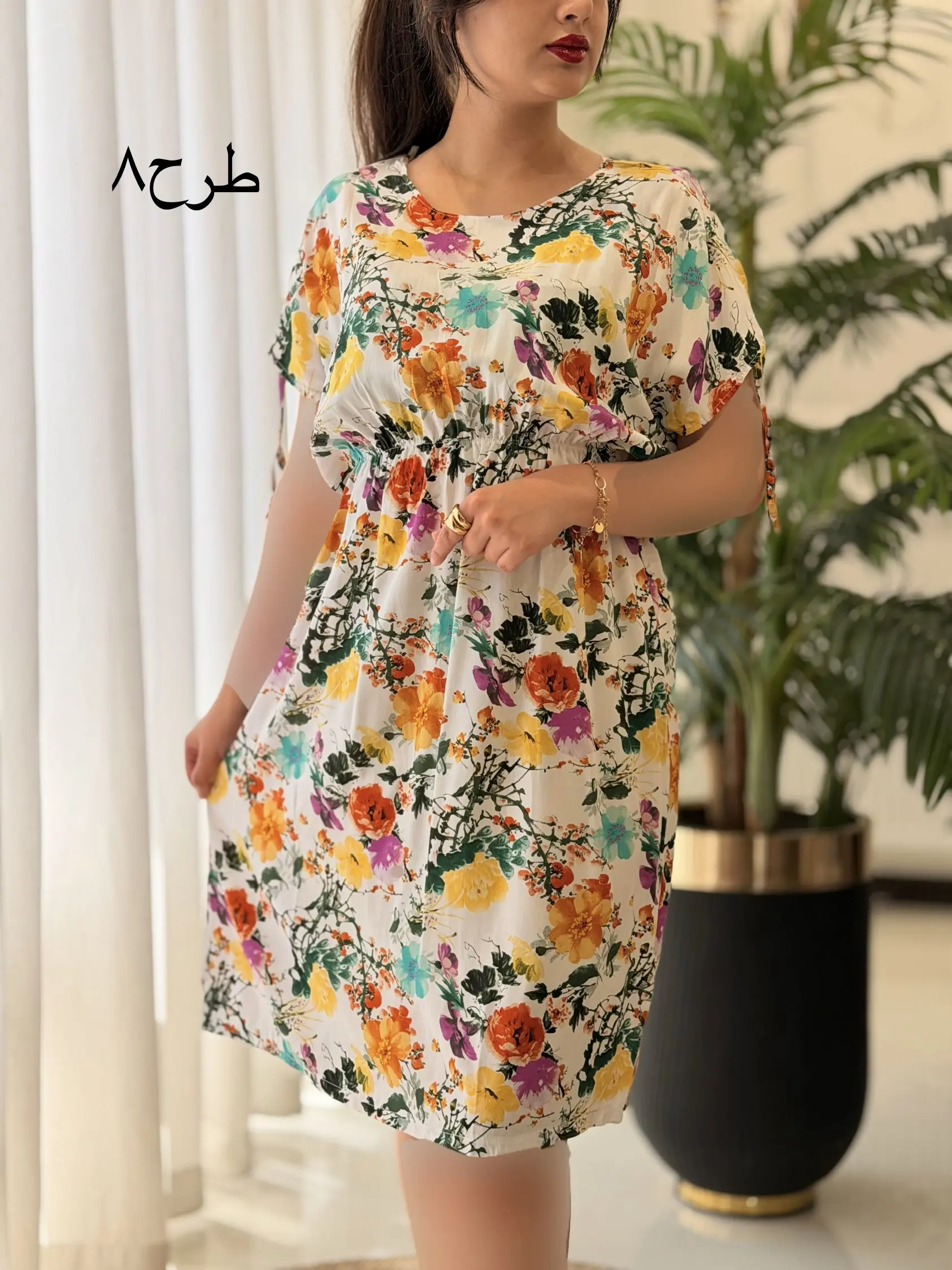 پیراهن رز کد2529