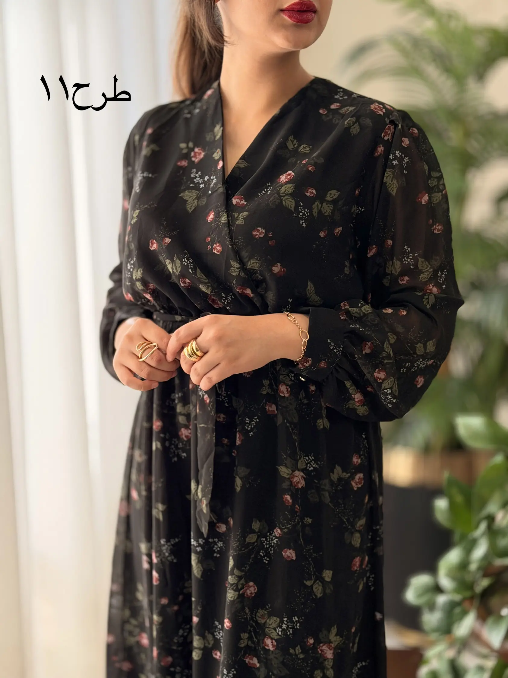 پیراهن حریر آوا کد2537