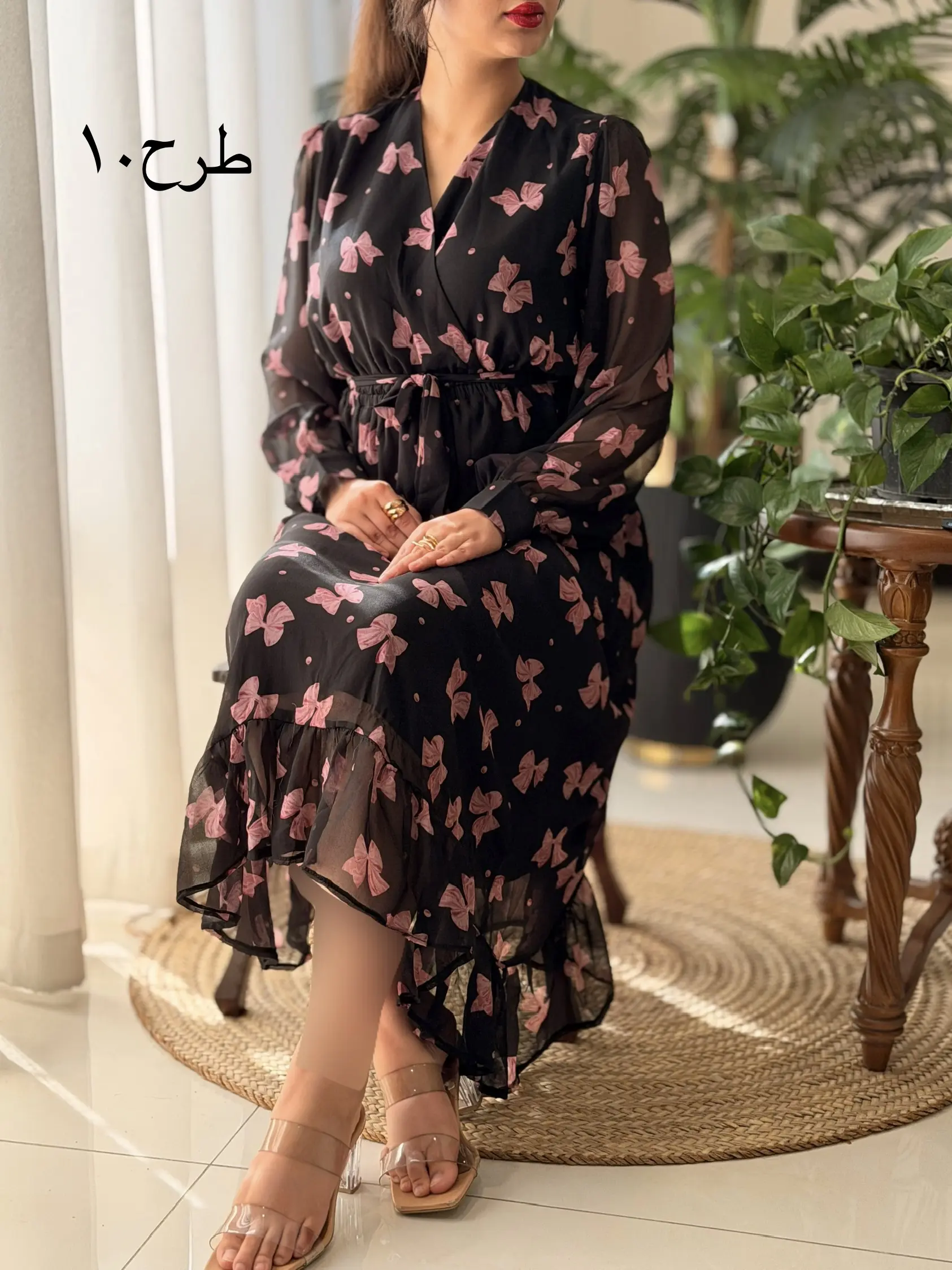 پیراهن حریر آوا کد2537