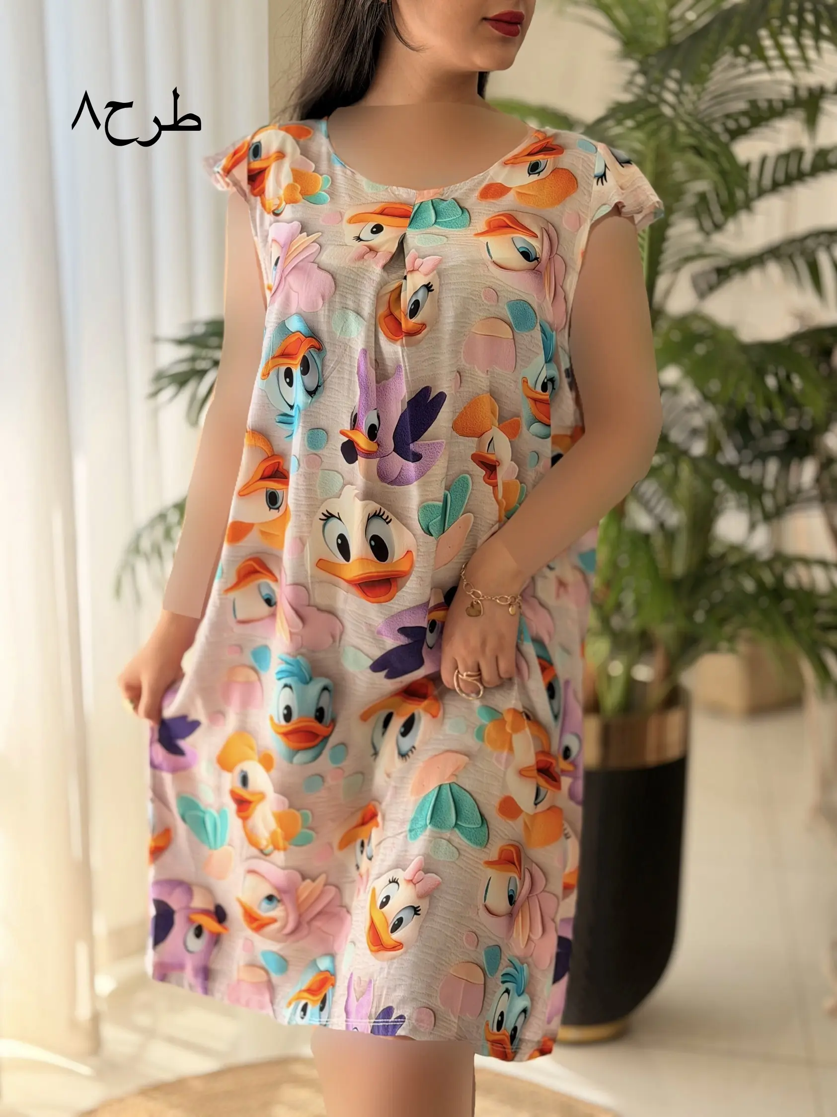 پیراهن نخی سه بعدی کد2499
