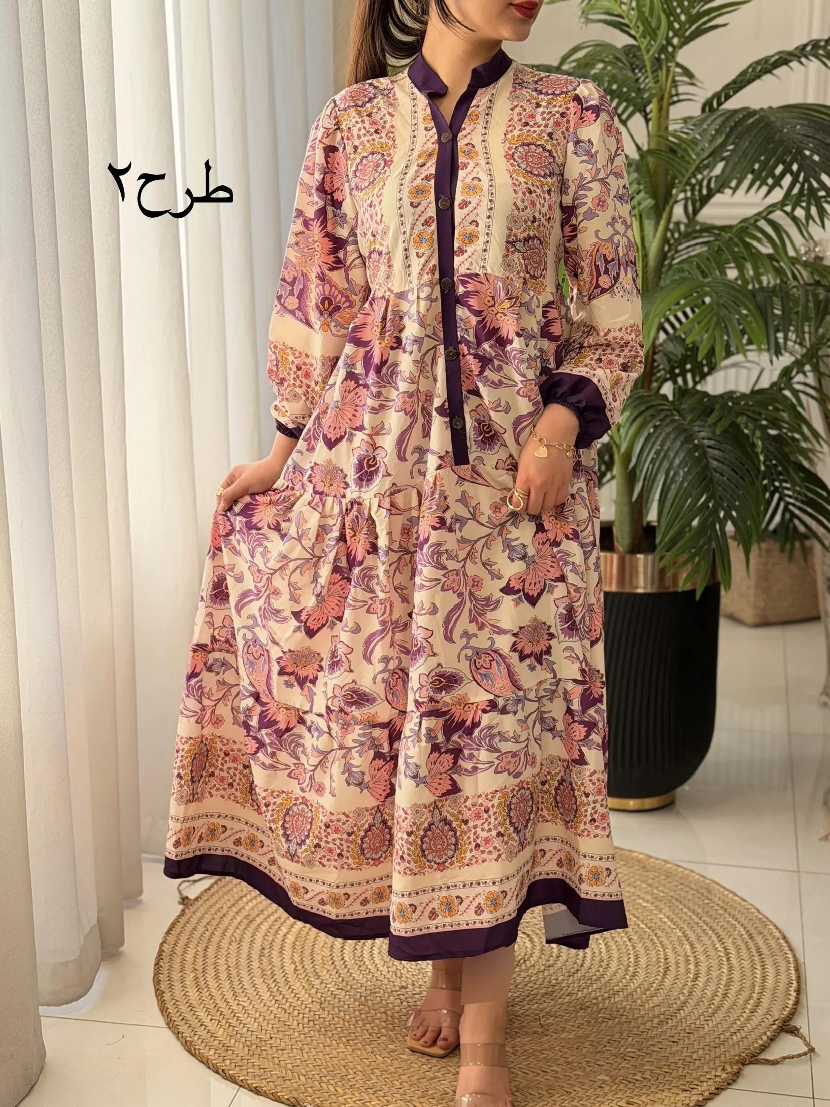 پیراهن رامش کد2497