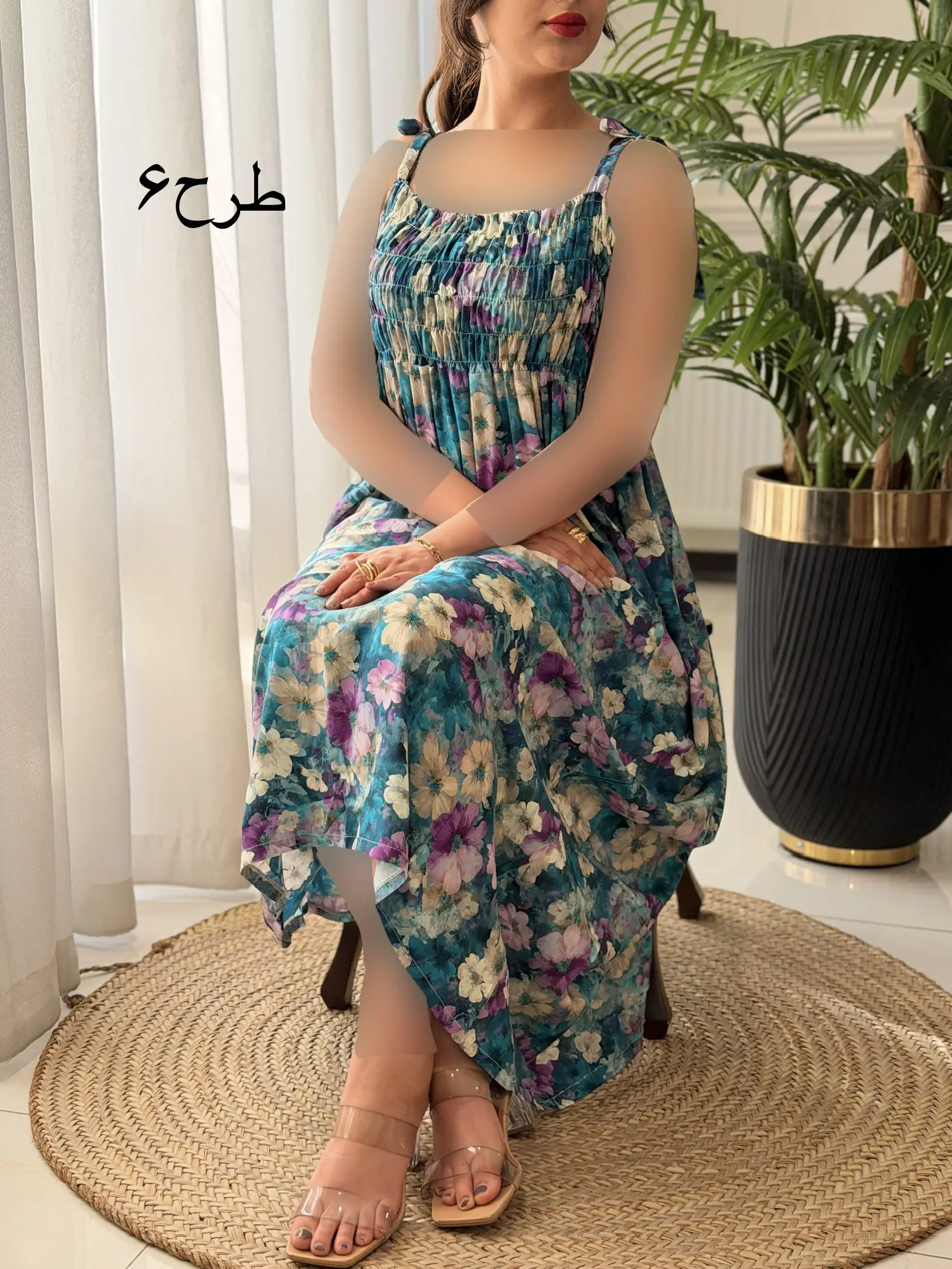 پیراهن طنین کد2494