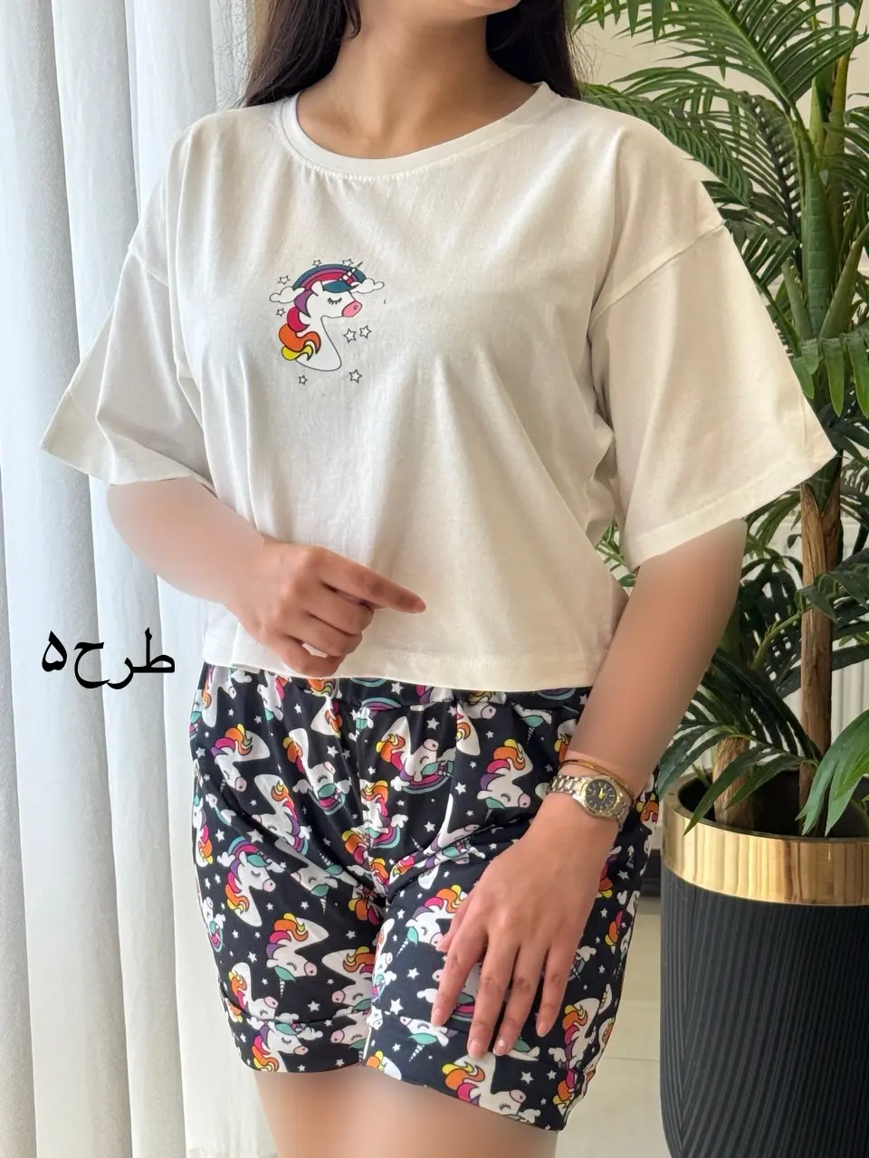 کراپ شورتک کد2546