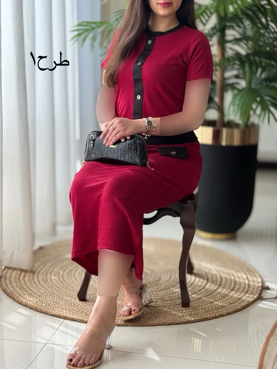 بلوز دامن حنا کد2146