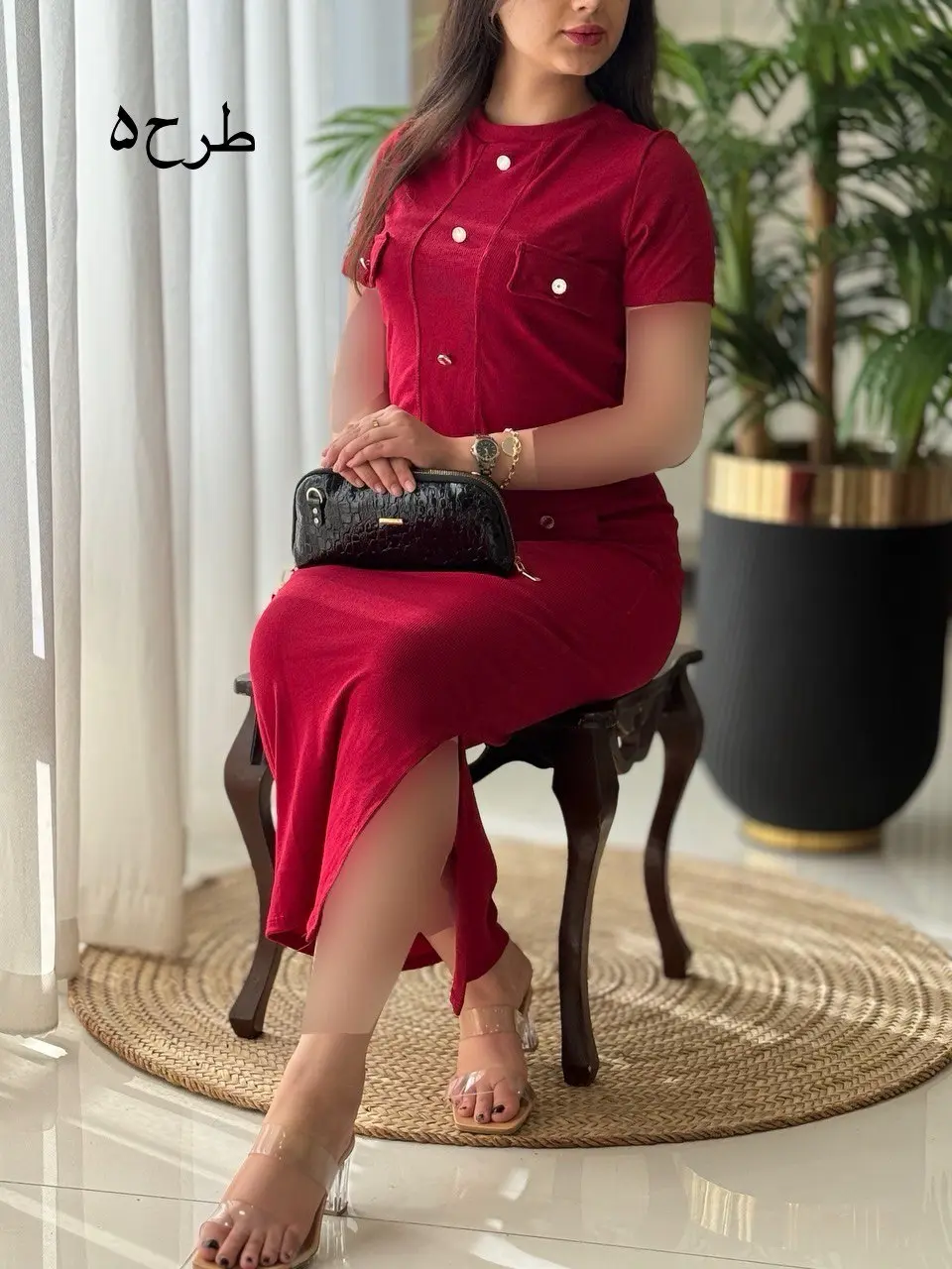 بلوز دامن حنا کد2146