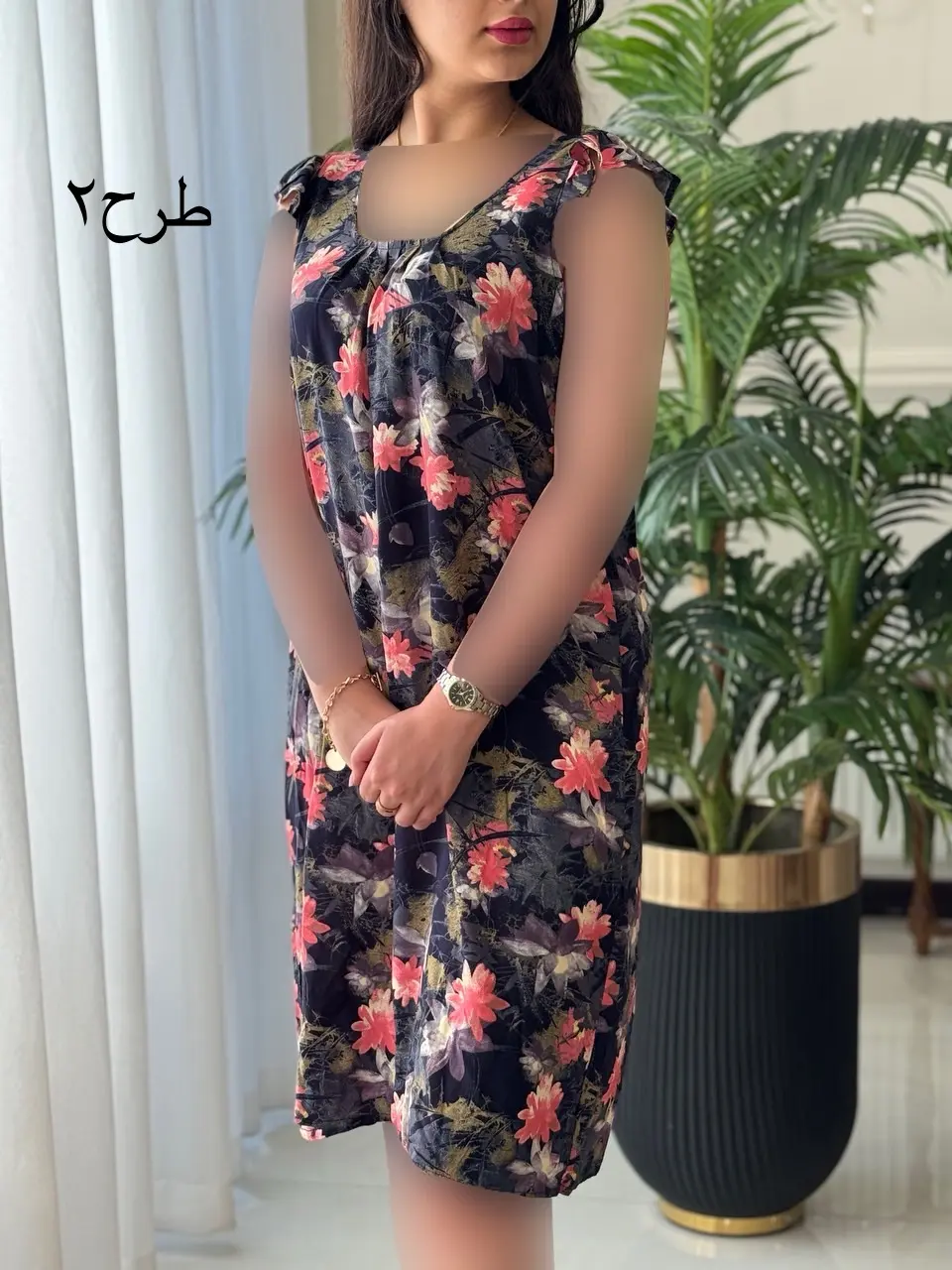 پیراهن الناز کد2157