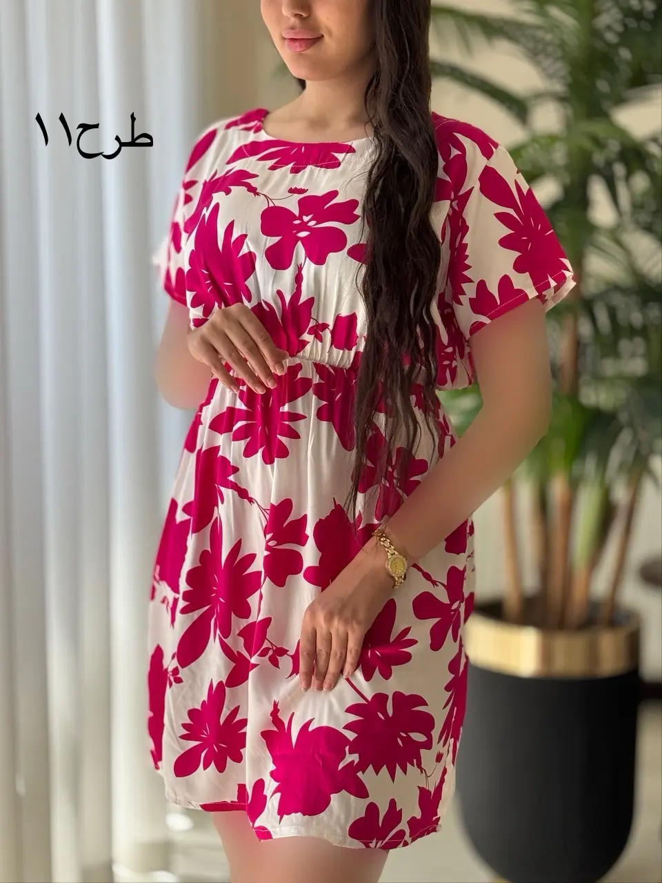 پیراهن کوتاه عروسکی کد1972