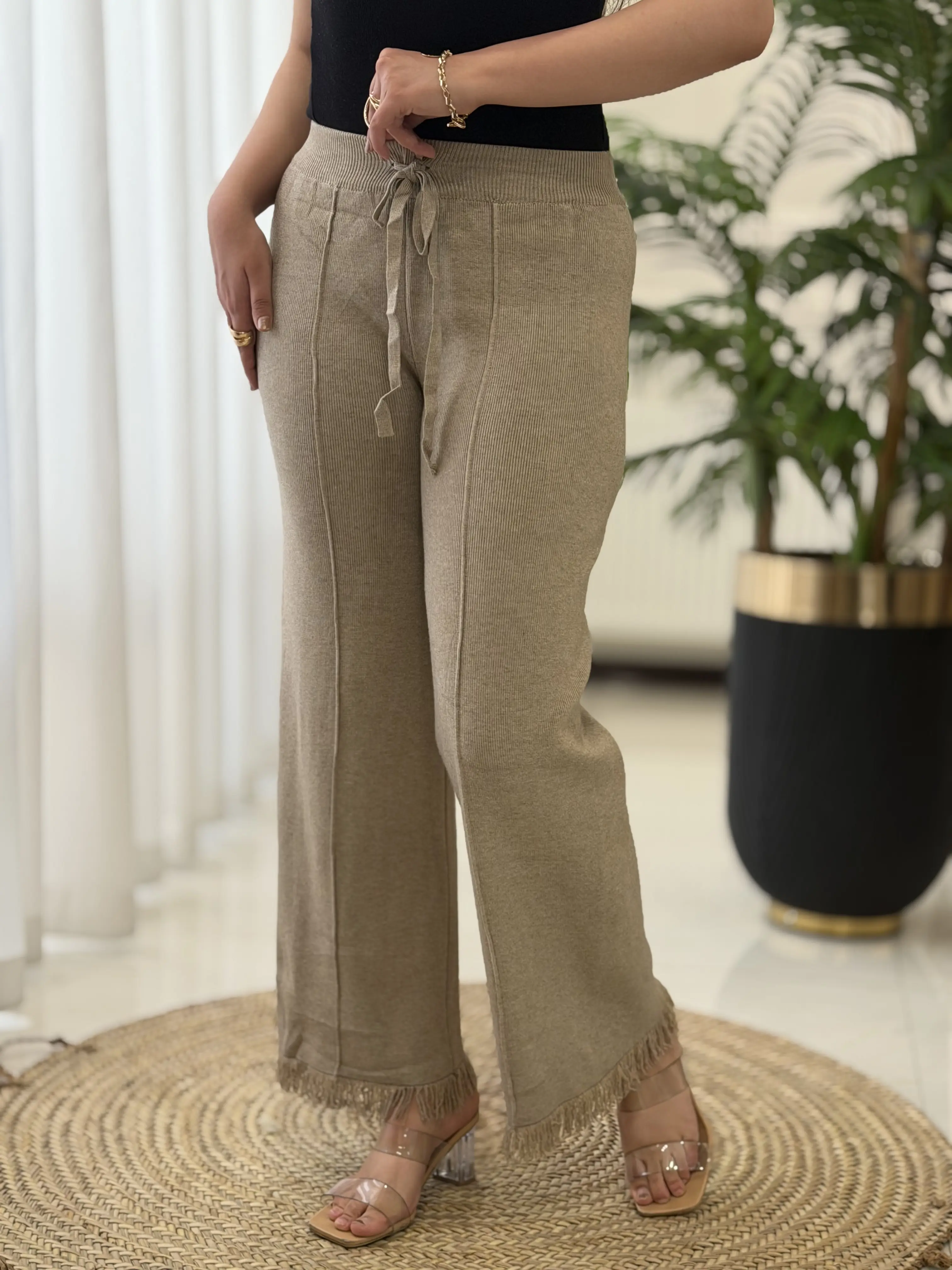 شلوار بافت وارداتی کد2394