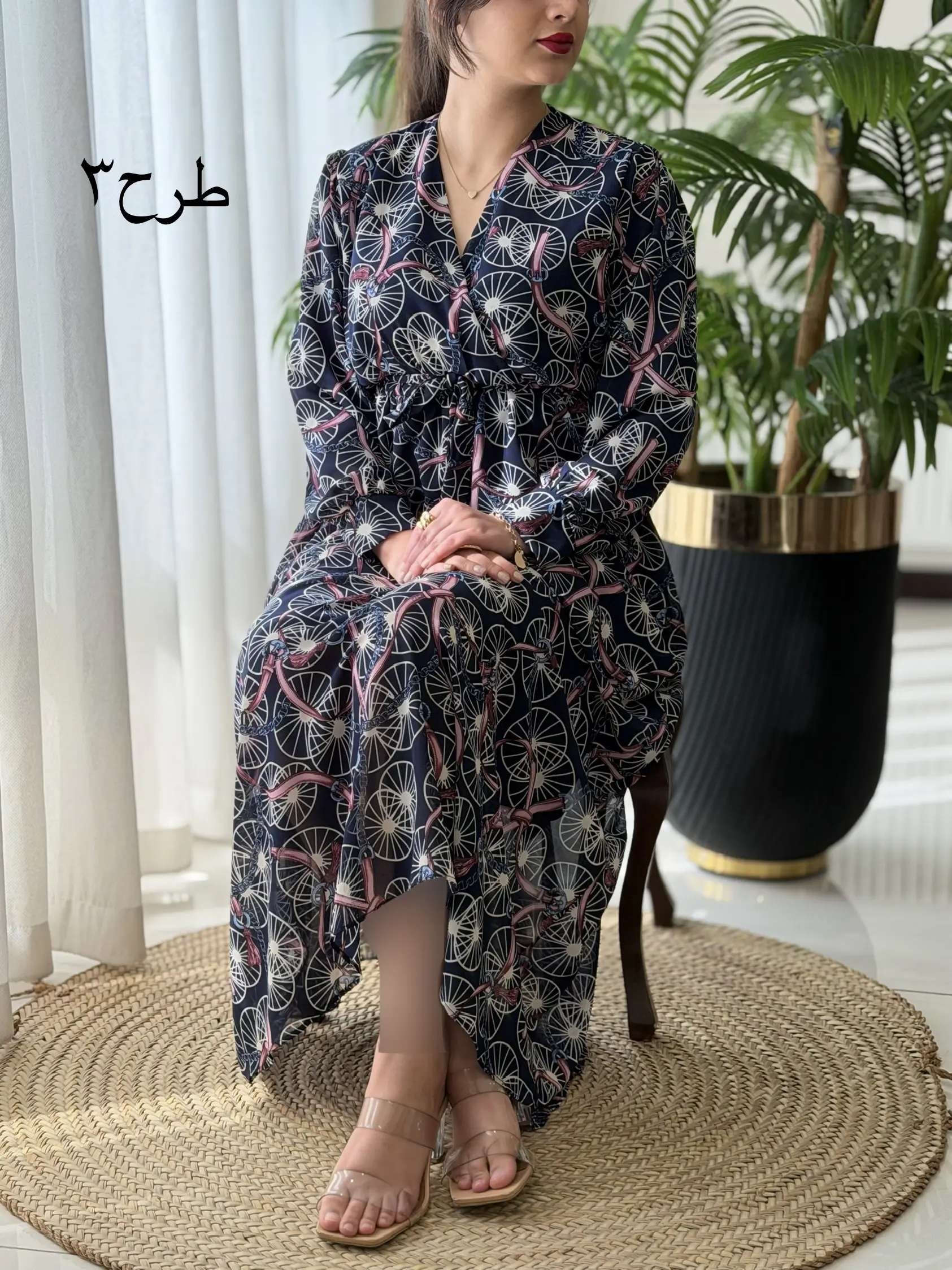 پیراهن چپ و راستی کد2429