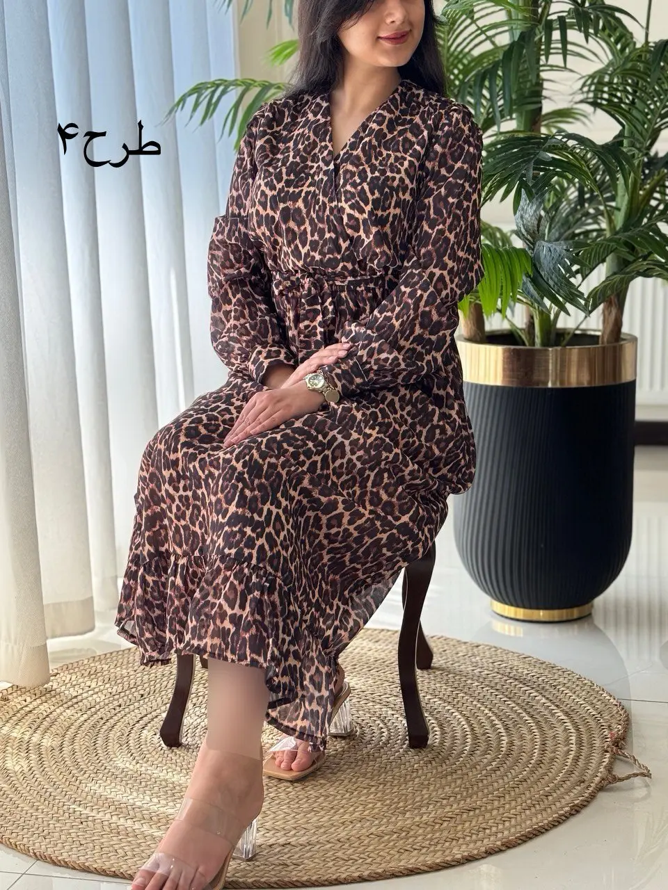 پیراهن چپ و راستی کد2158