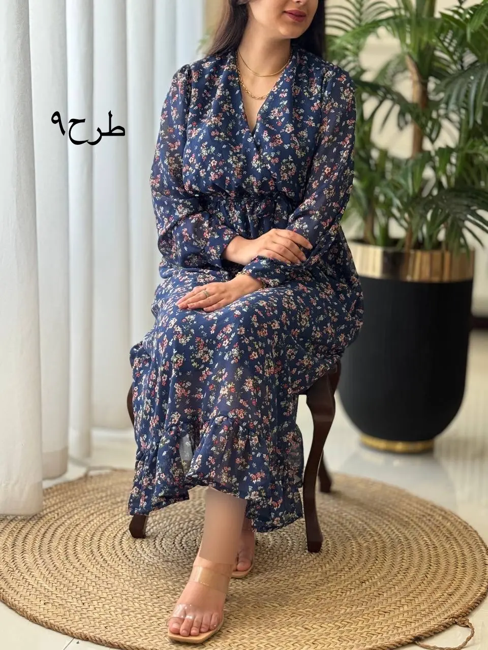 پیراهن چپ و راستی کد2158