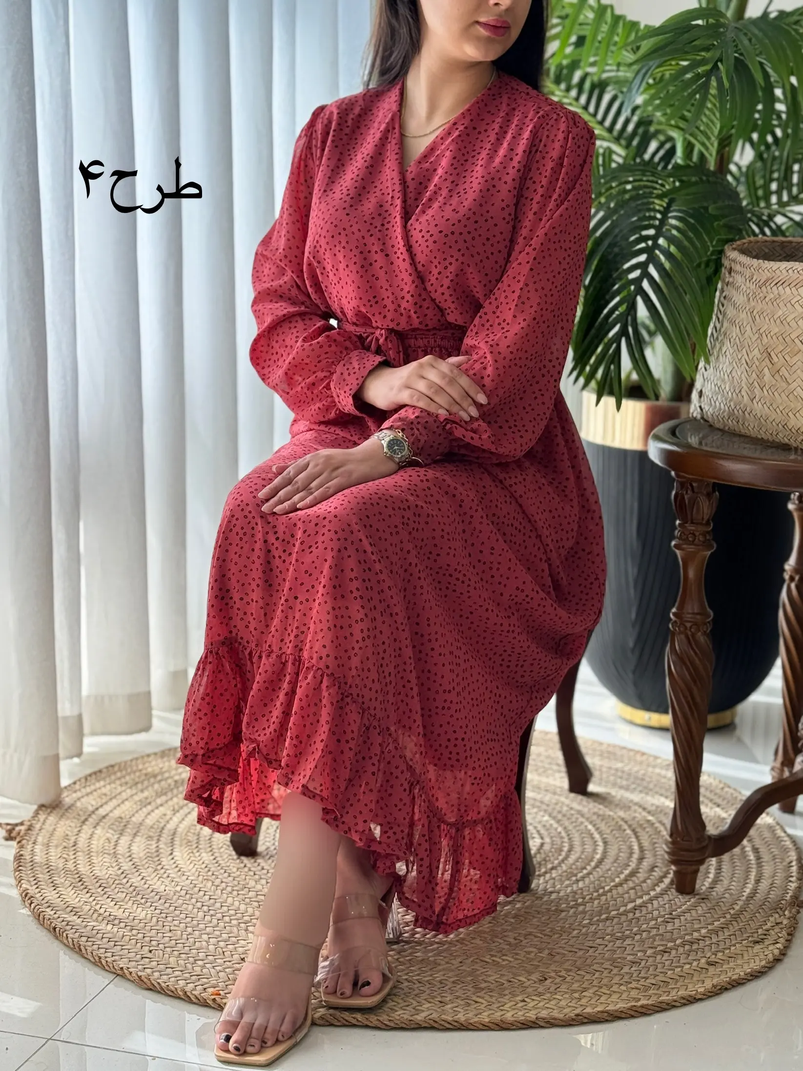 پیراهن چپ و راستی کد2174