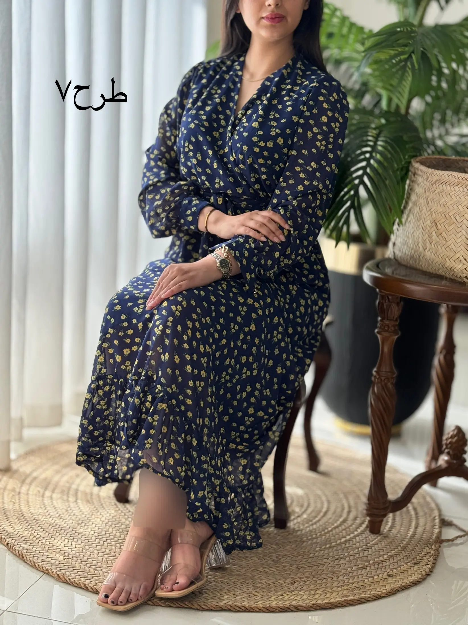 پیراهن چپ و راستی کد2174