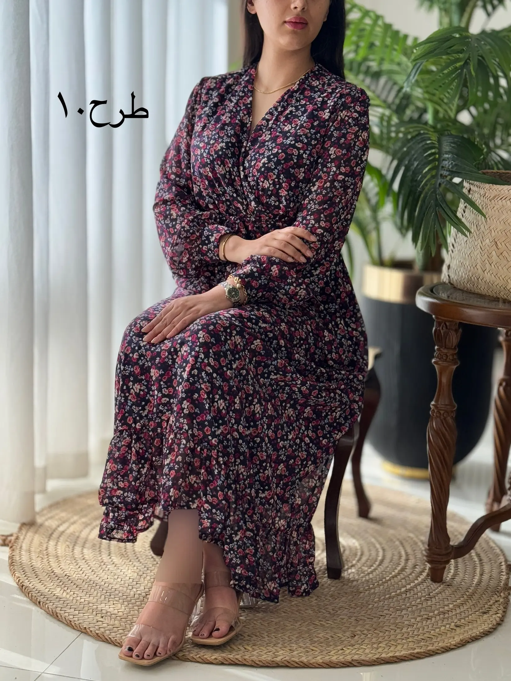 پیراهن چپ و راستی کد2174