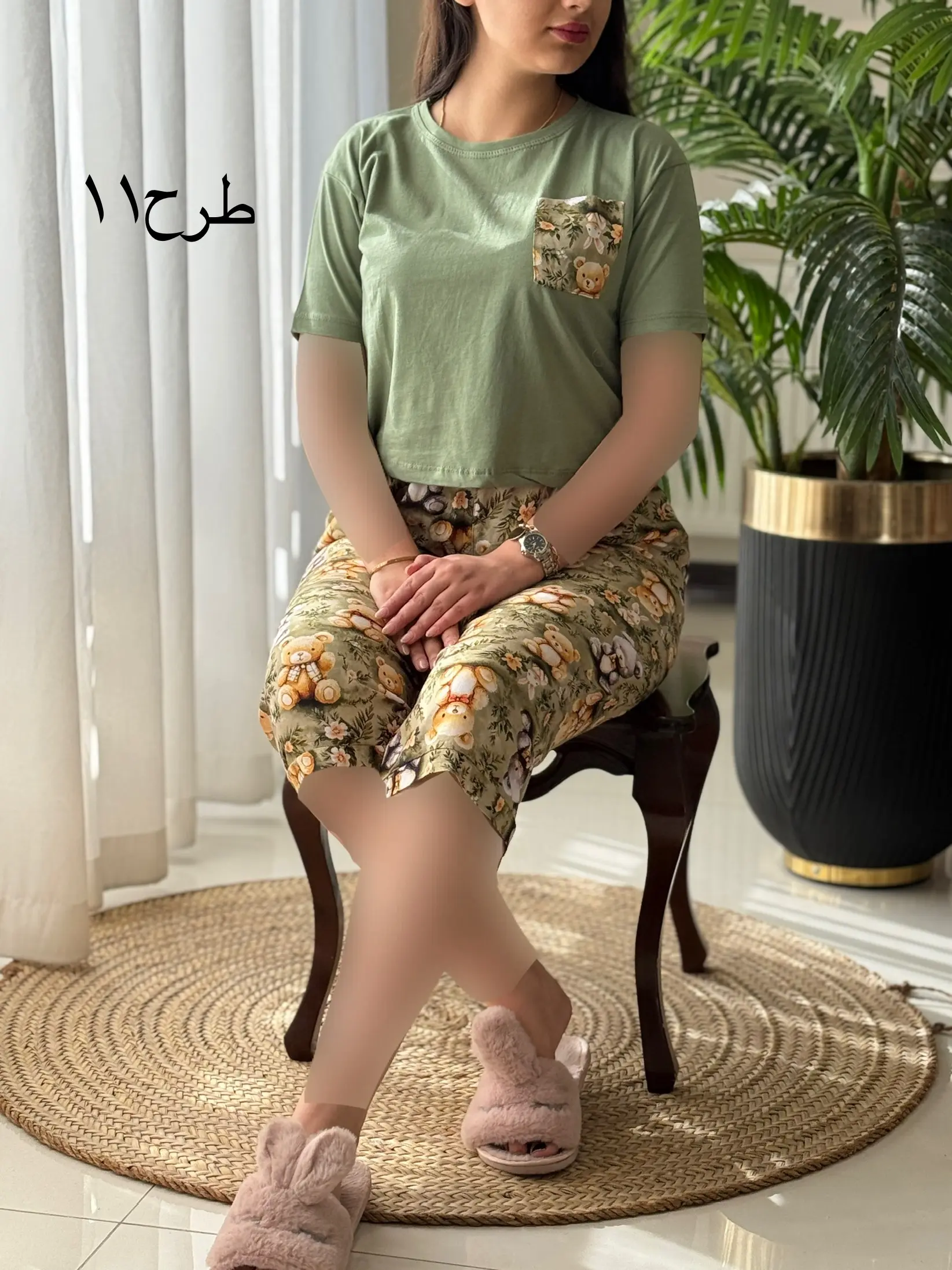 ست تیشرت شلوارک سه بعدی کد2165