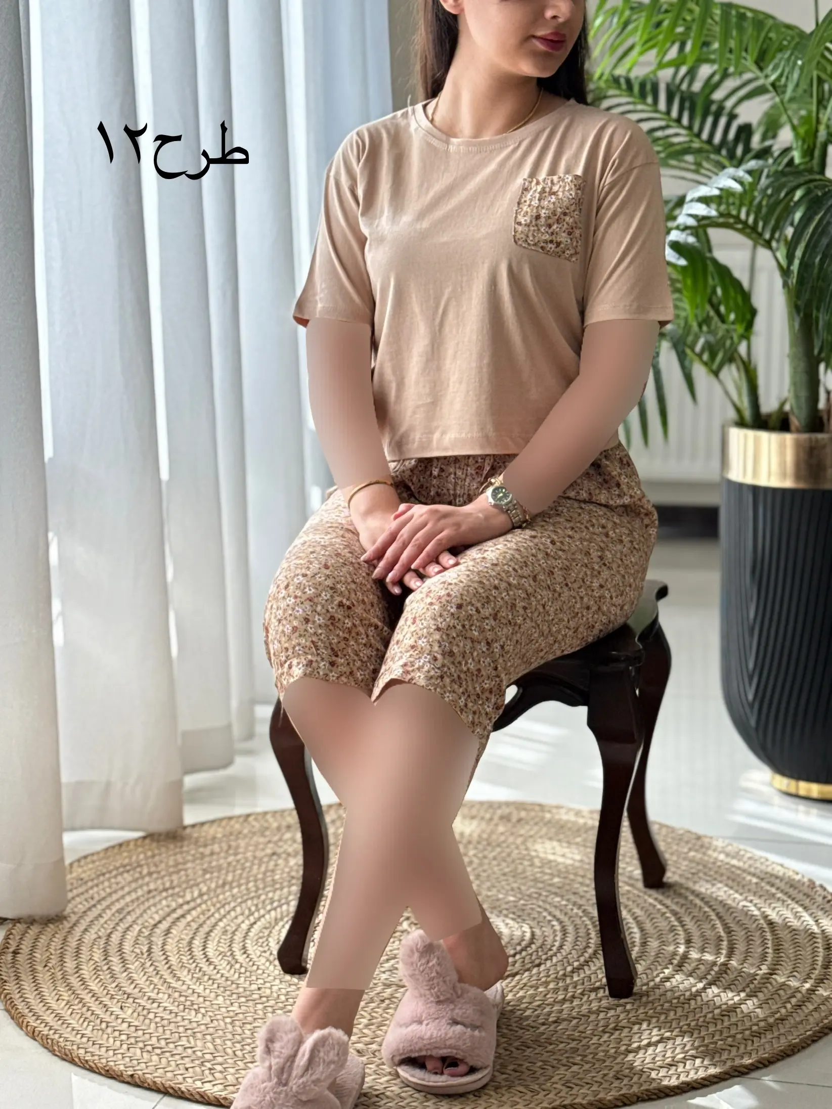 ست تیشرت شلوارک سه بعدی کد2165