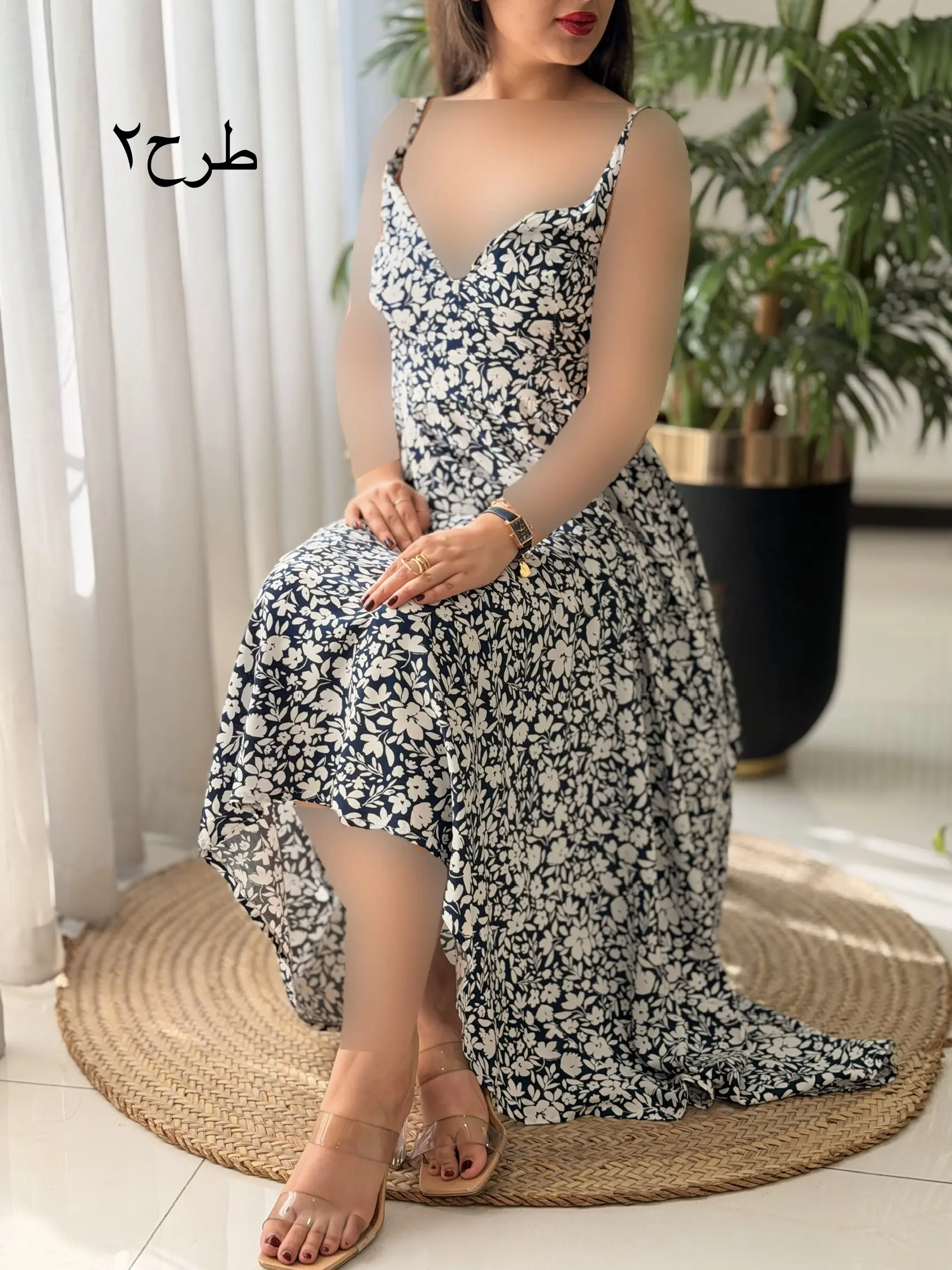 پیراهن بلند السا کد2685
