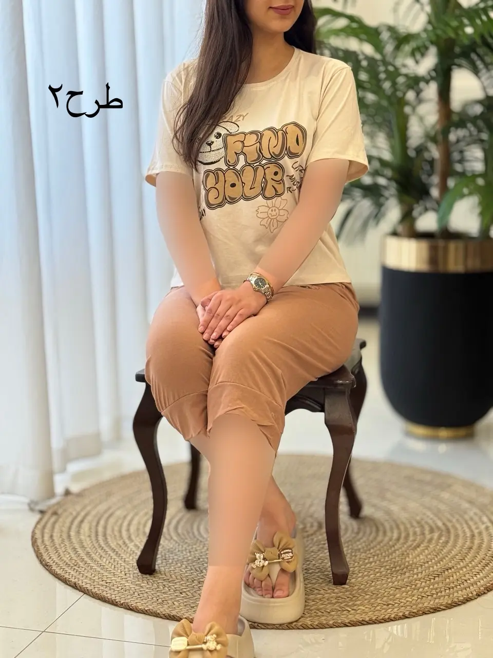 ست تیشرت و شلوارک تدی کد2114