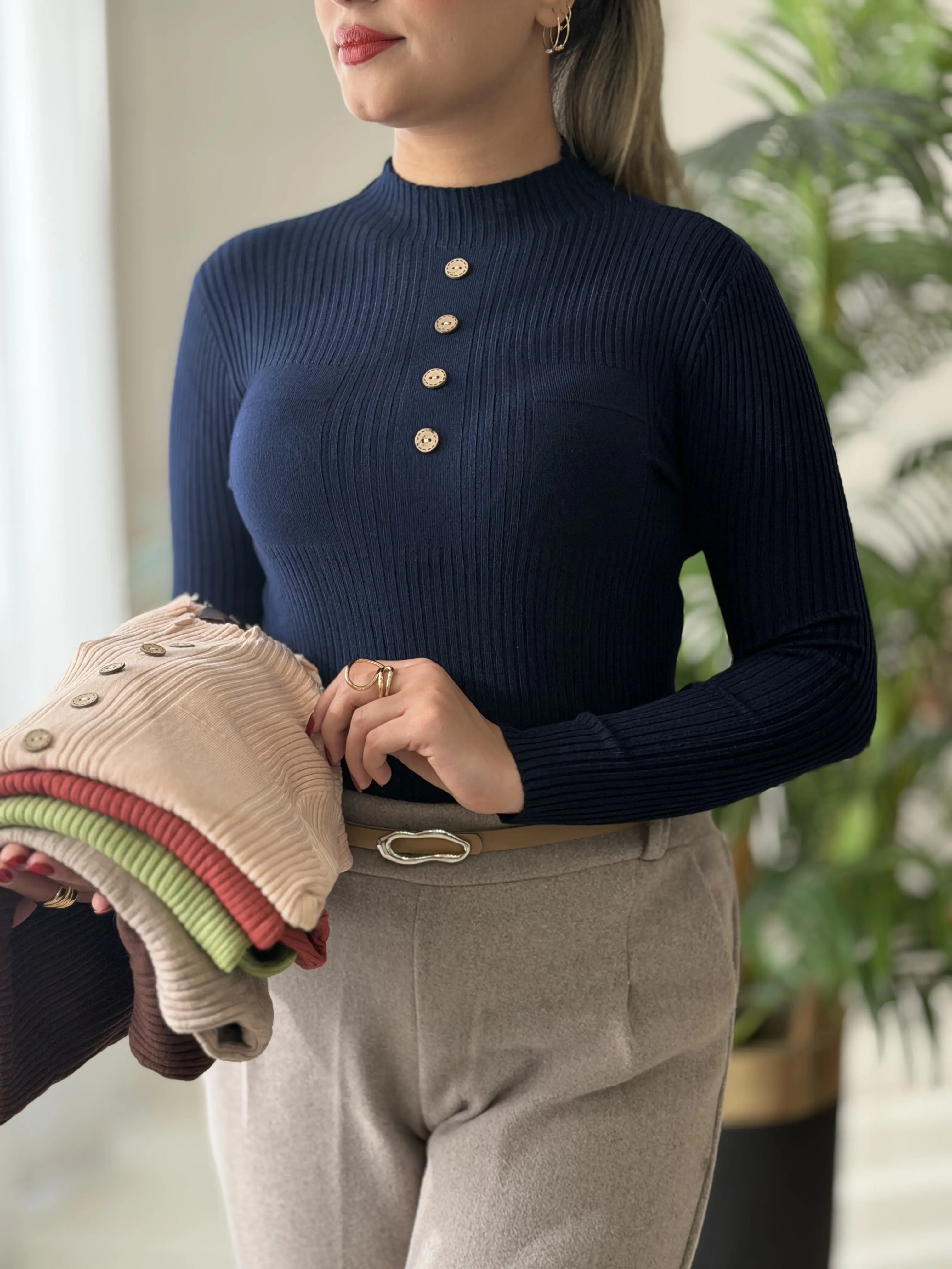 بافت پنج دکمه کد2380