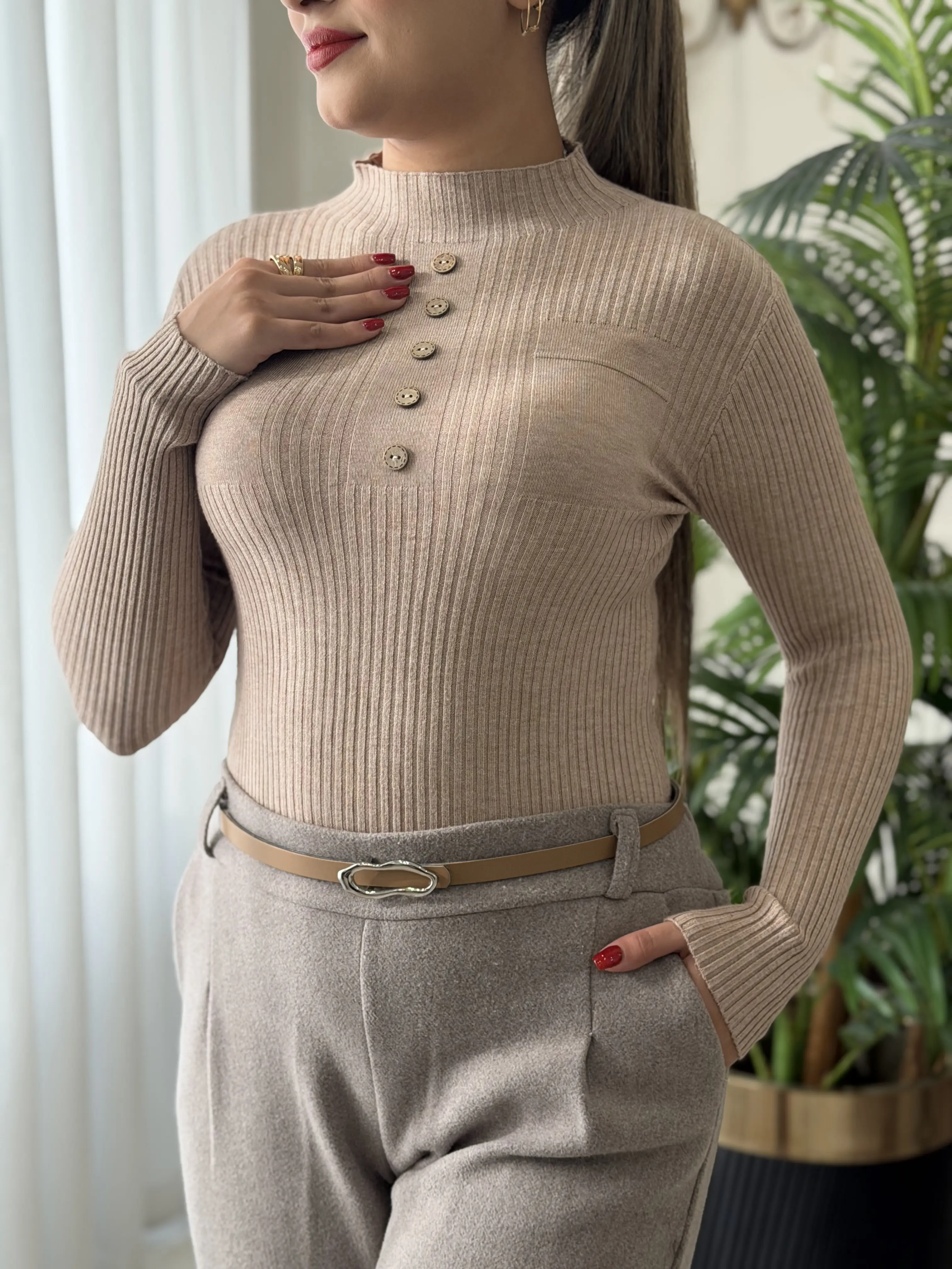 بافت پنج دکمه کد2380