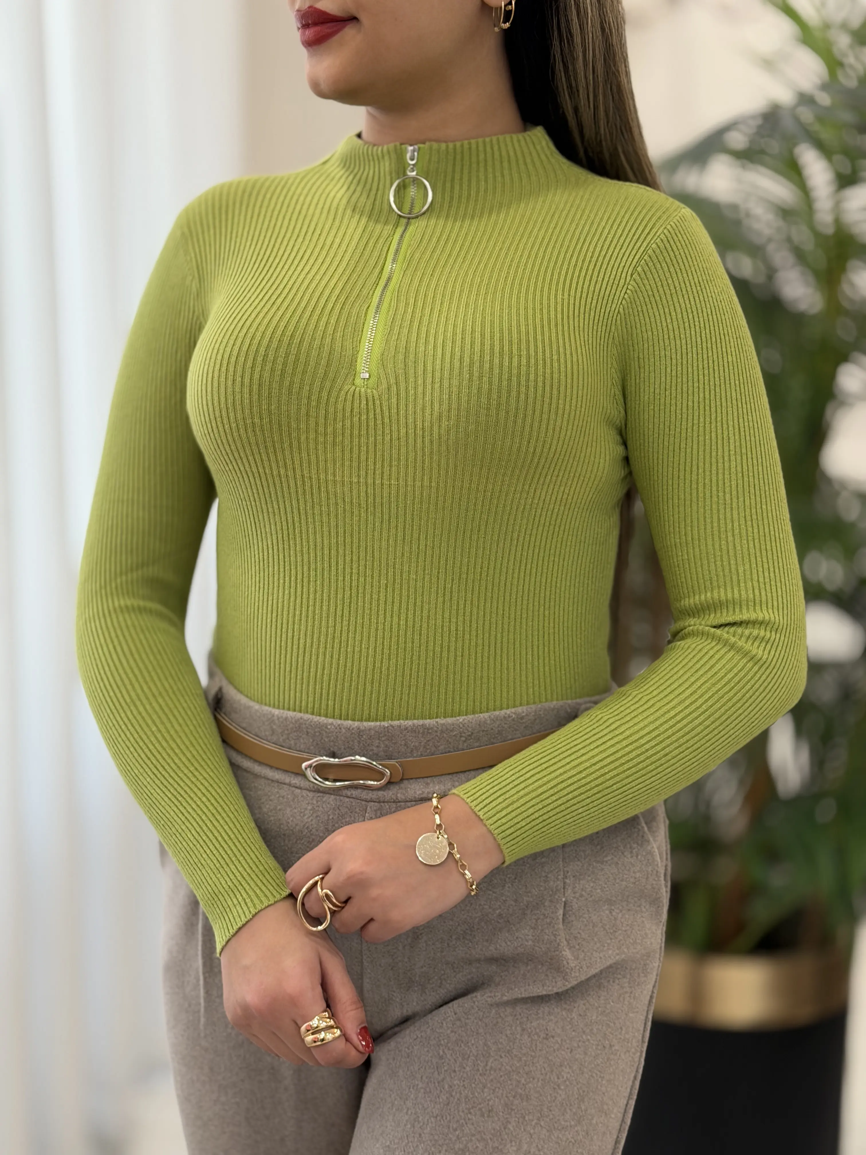 بافت نیم زیپ کد2377