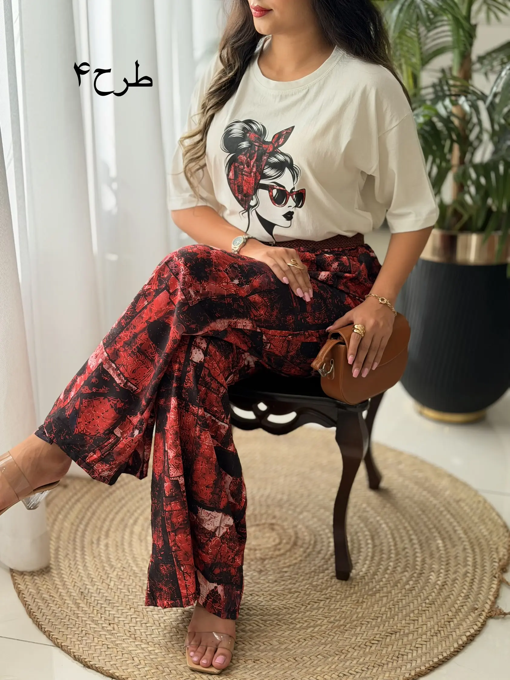 ست تیشرت شلوار دختر کد2761