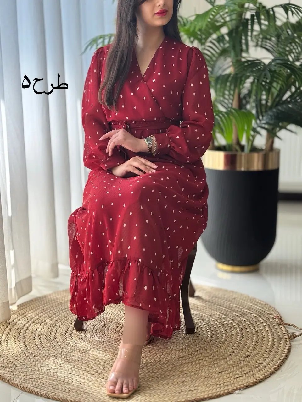 پیراهن چپ و راستی کد2120