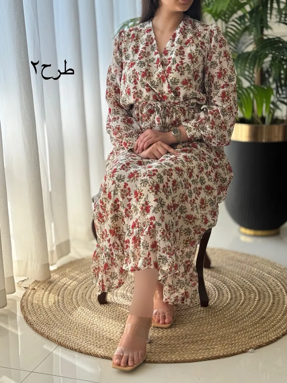 پیراهن چپ و راستی کد2120