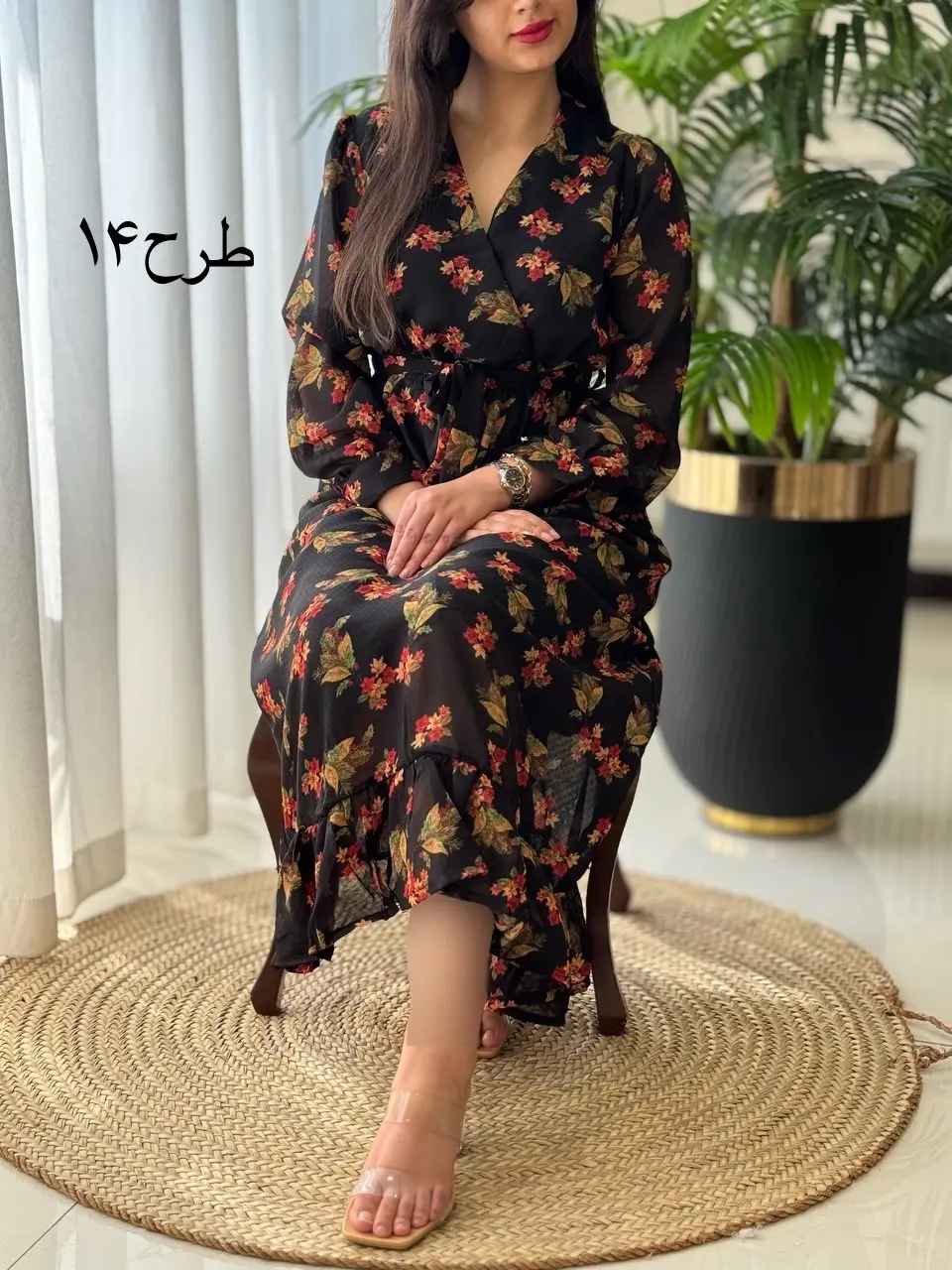پیراهن چپ و راستی کد2120