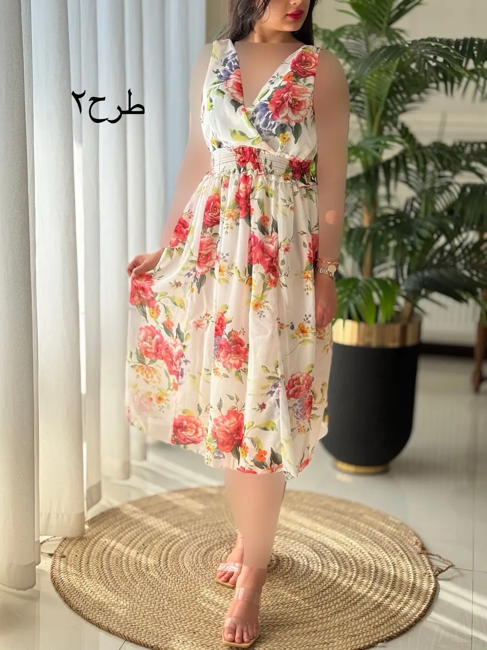 پیراهن شیفون کد2122