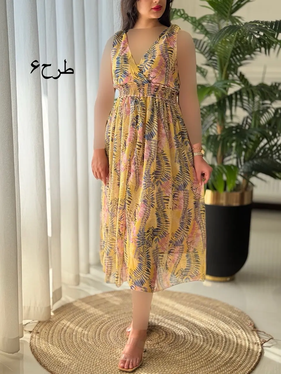 پیراهن شیفون کد2122