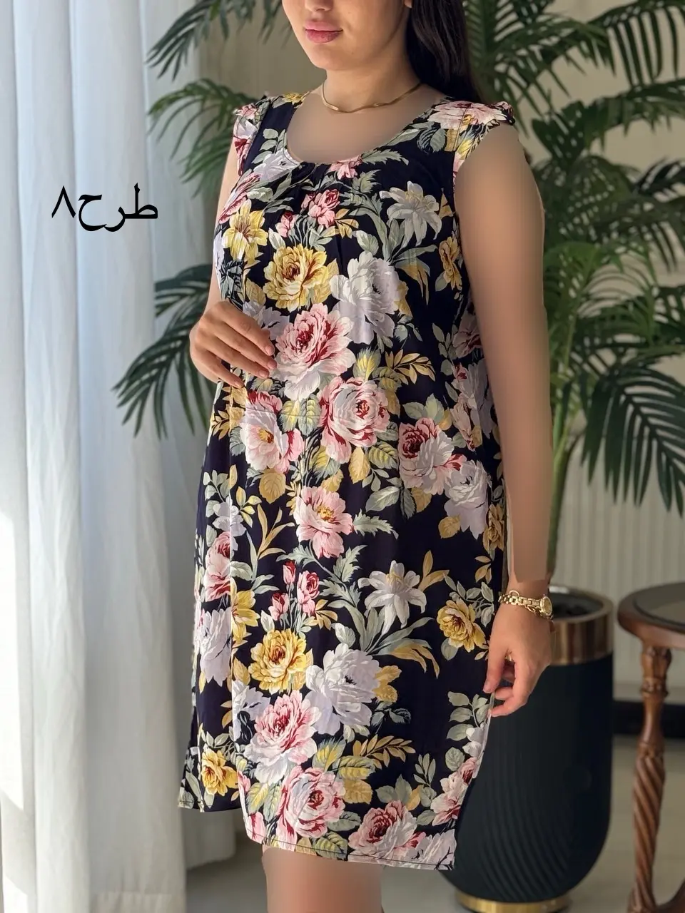 پیراهن سه بعدی ساتین کد2048